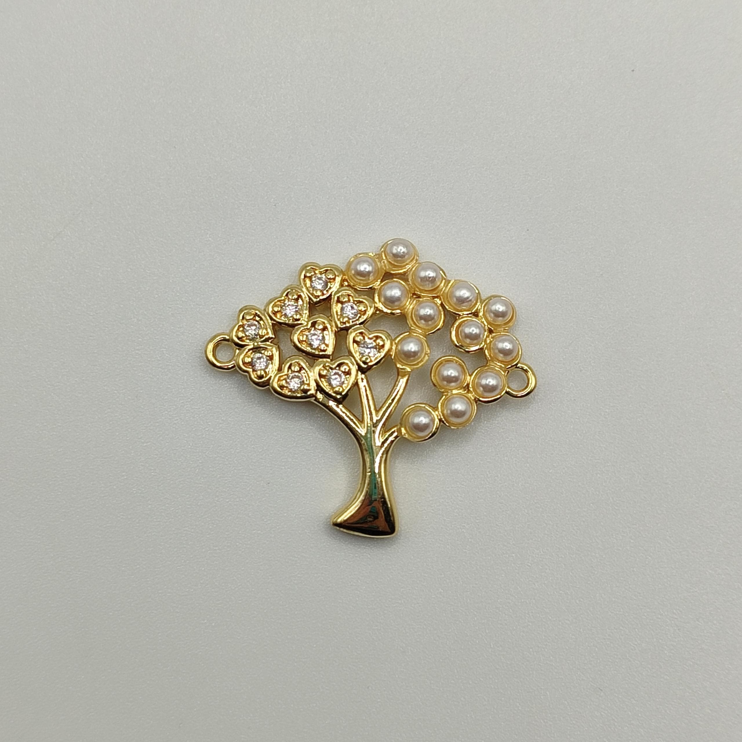 CONECTOR CIRCON ARBOL/ PERLAS