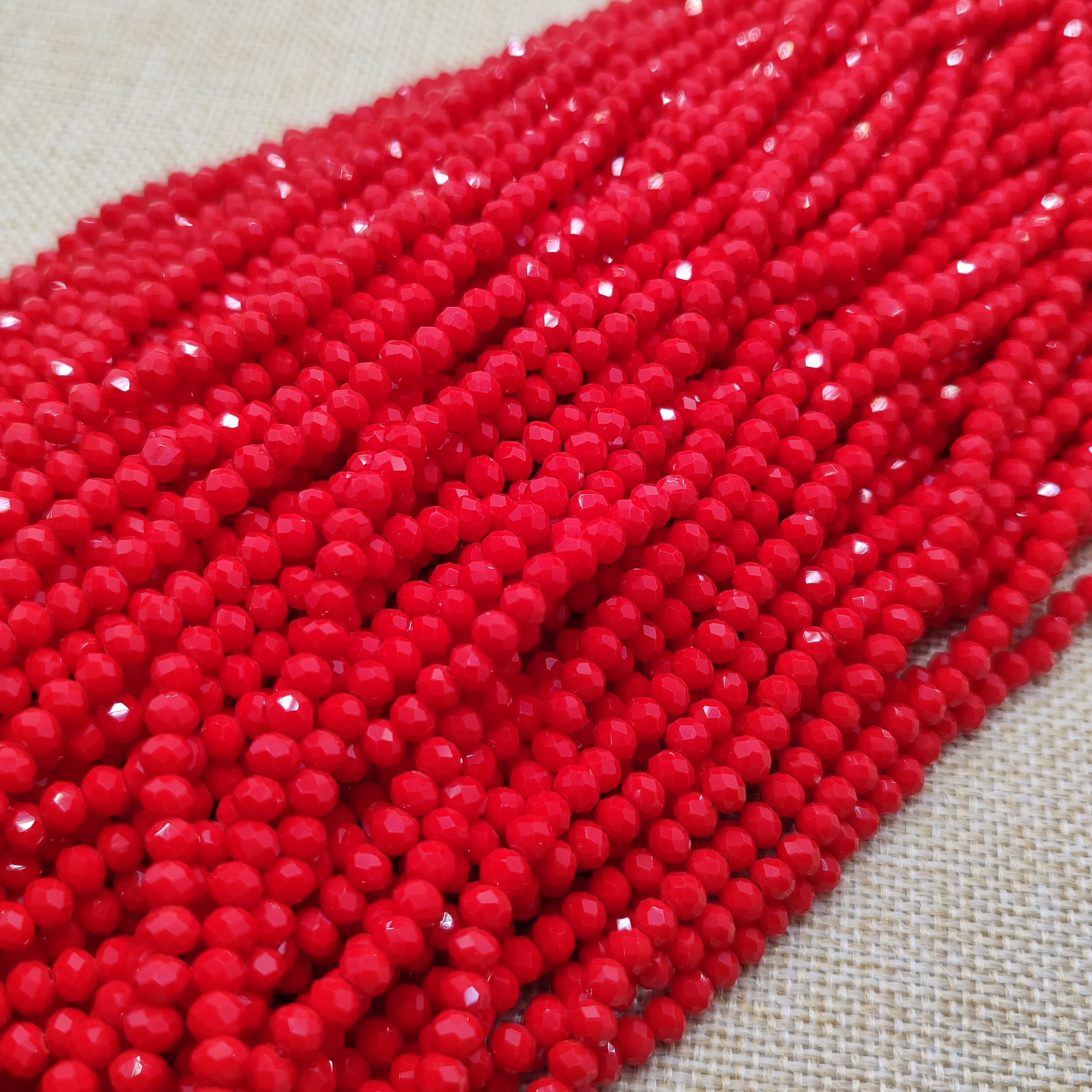 CRISTAL CHECO 4M M ROJO MATE NATURAL