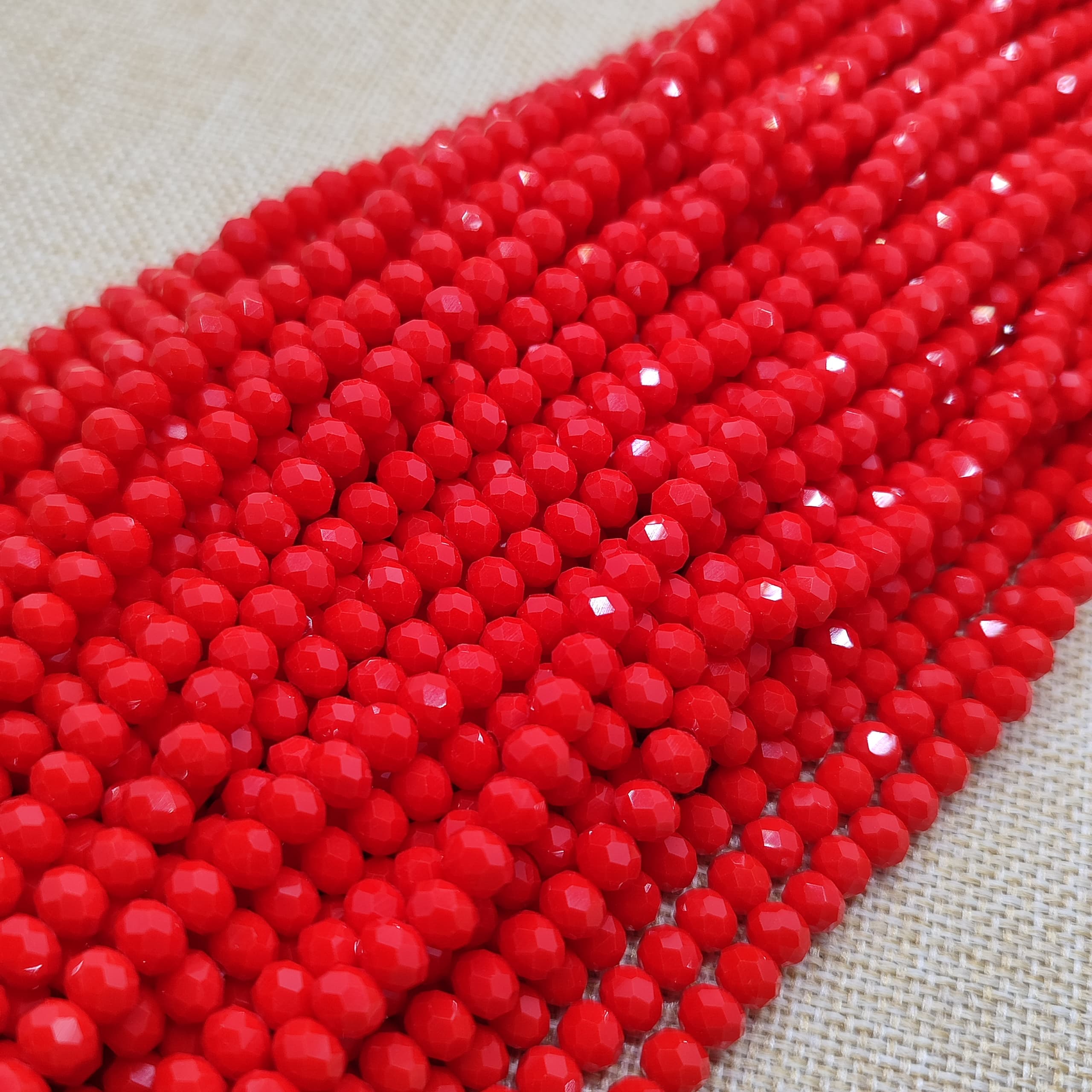 CRISTAL CHECO 6M M ROJO CORAL MATE NATUR