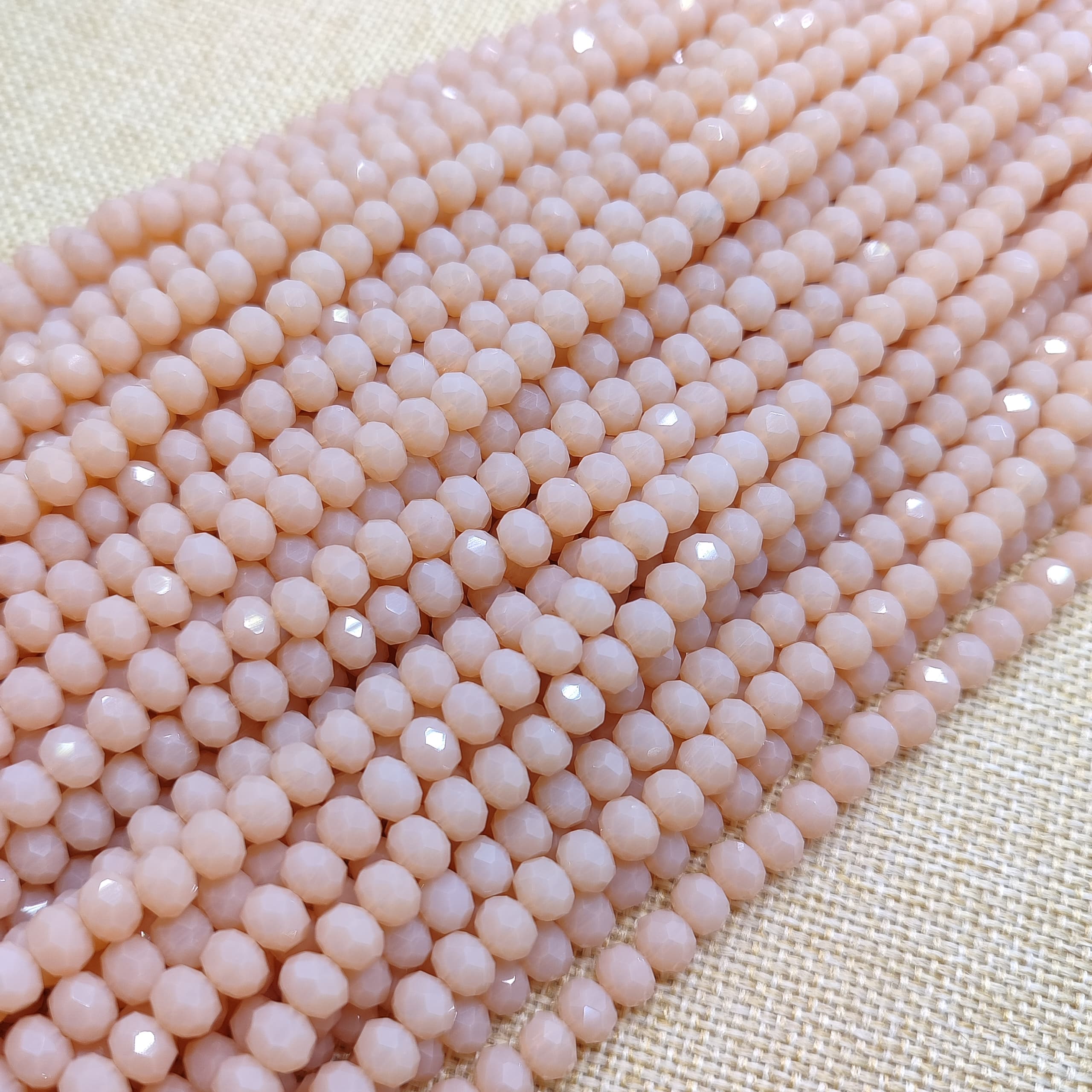 CRISTAL CHECO 6M M ROSA CORAL MATE NA TUR