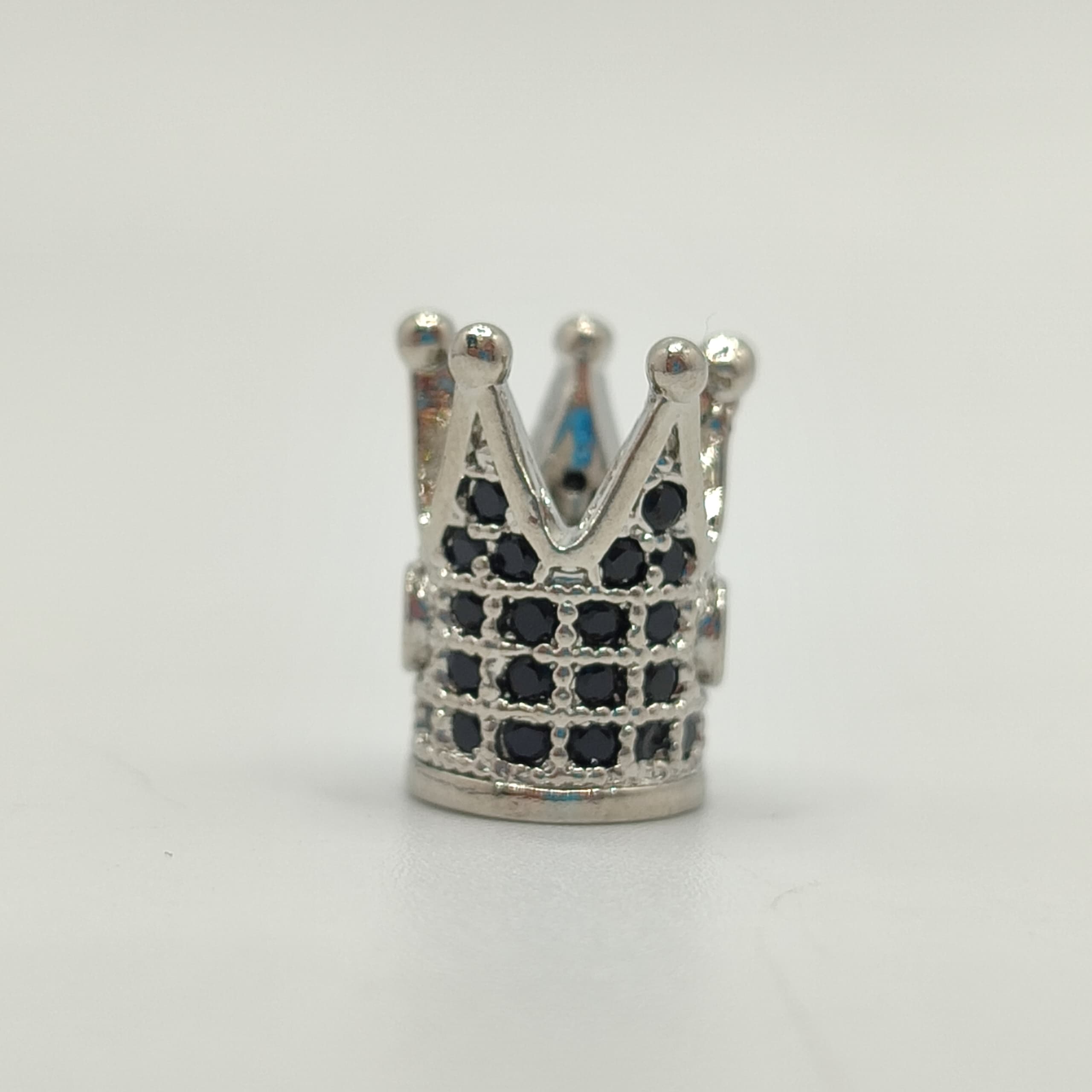 CABALLERO PASADOR CORONA PLATEADA CON