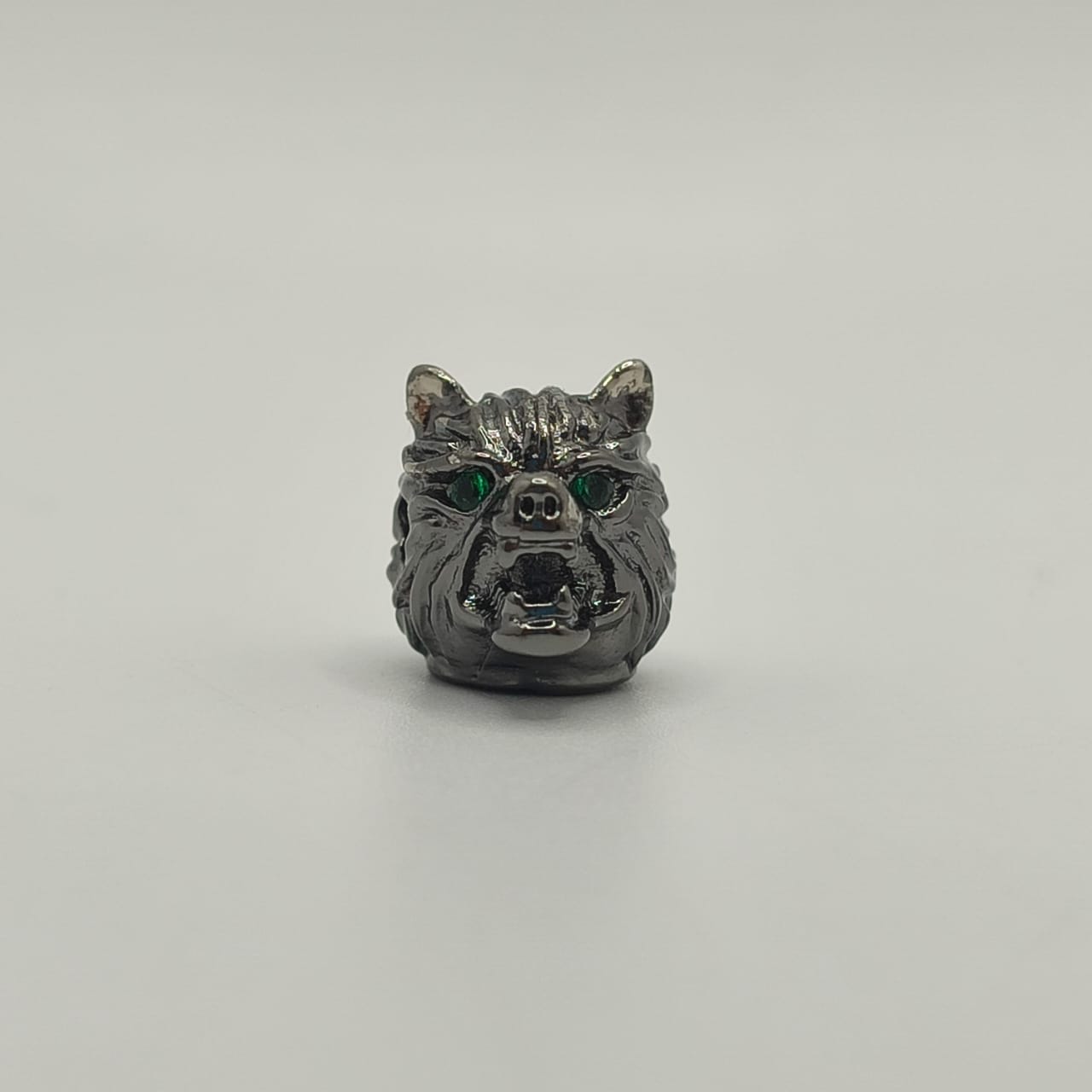 DIJE CABALLERO LOBO NEGRO