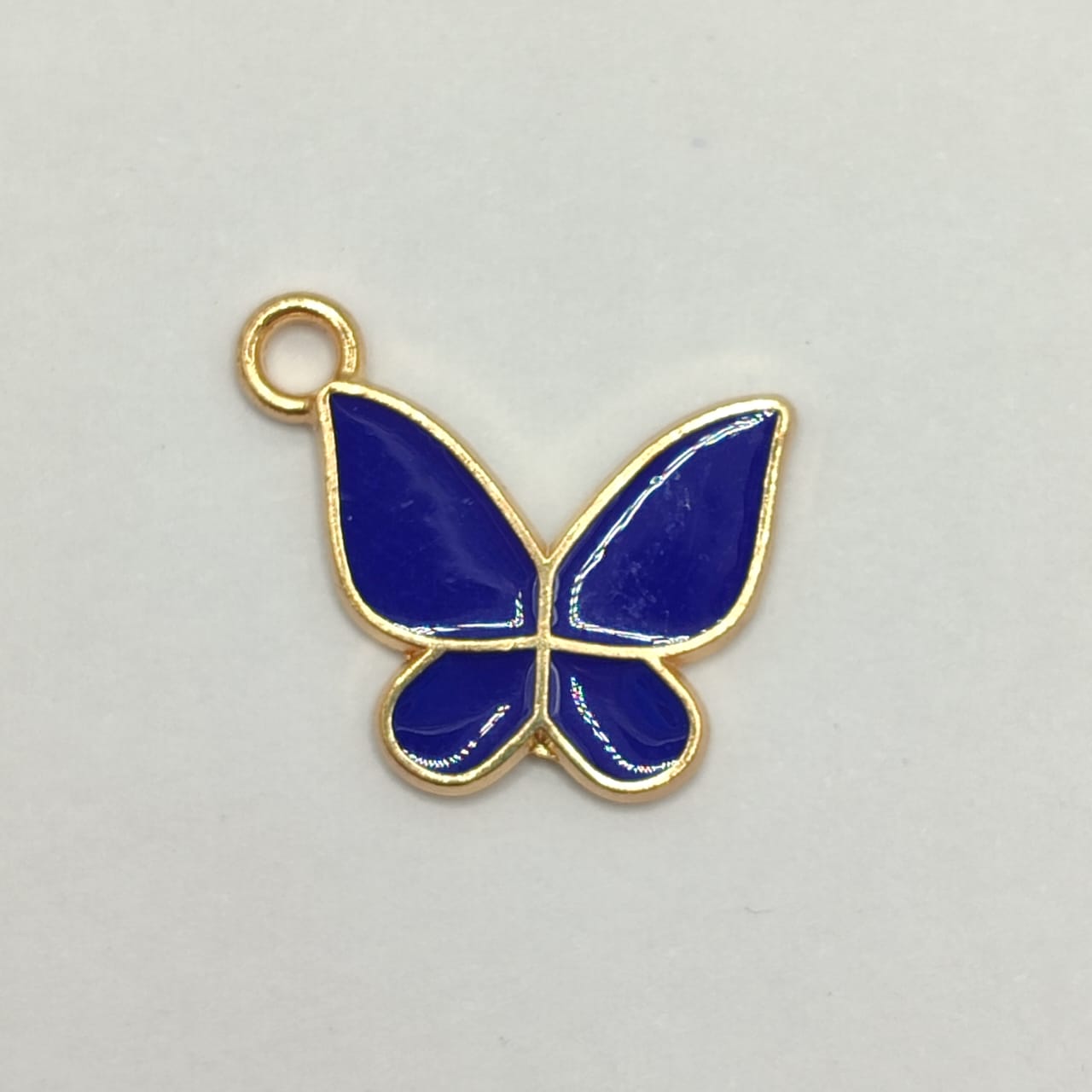 DIJE ESMALTADO MARIPOSA AZUL REY ALAS ABI