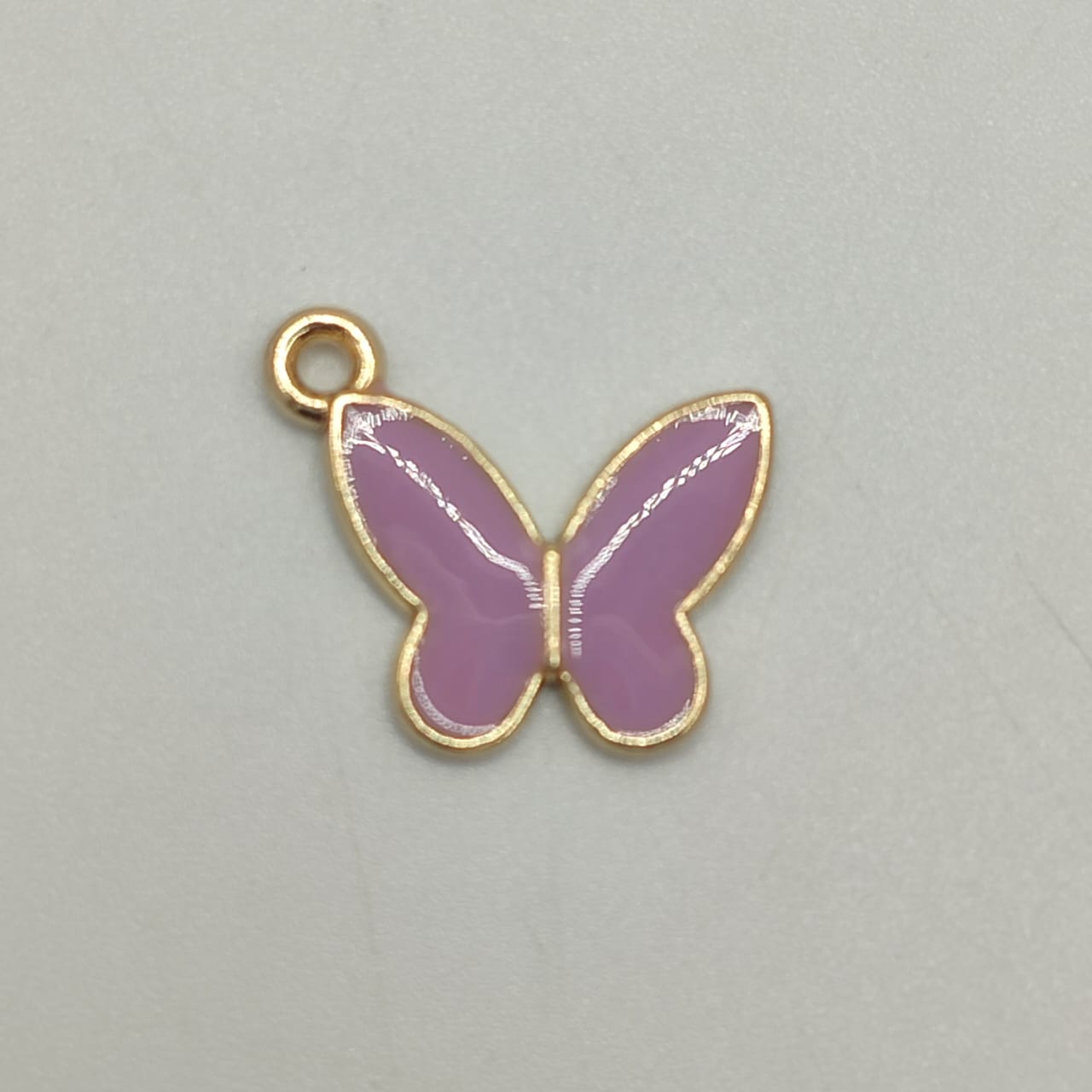 DIJE ESMALTADO MARIPOSA LILA M