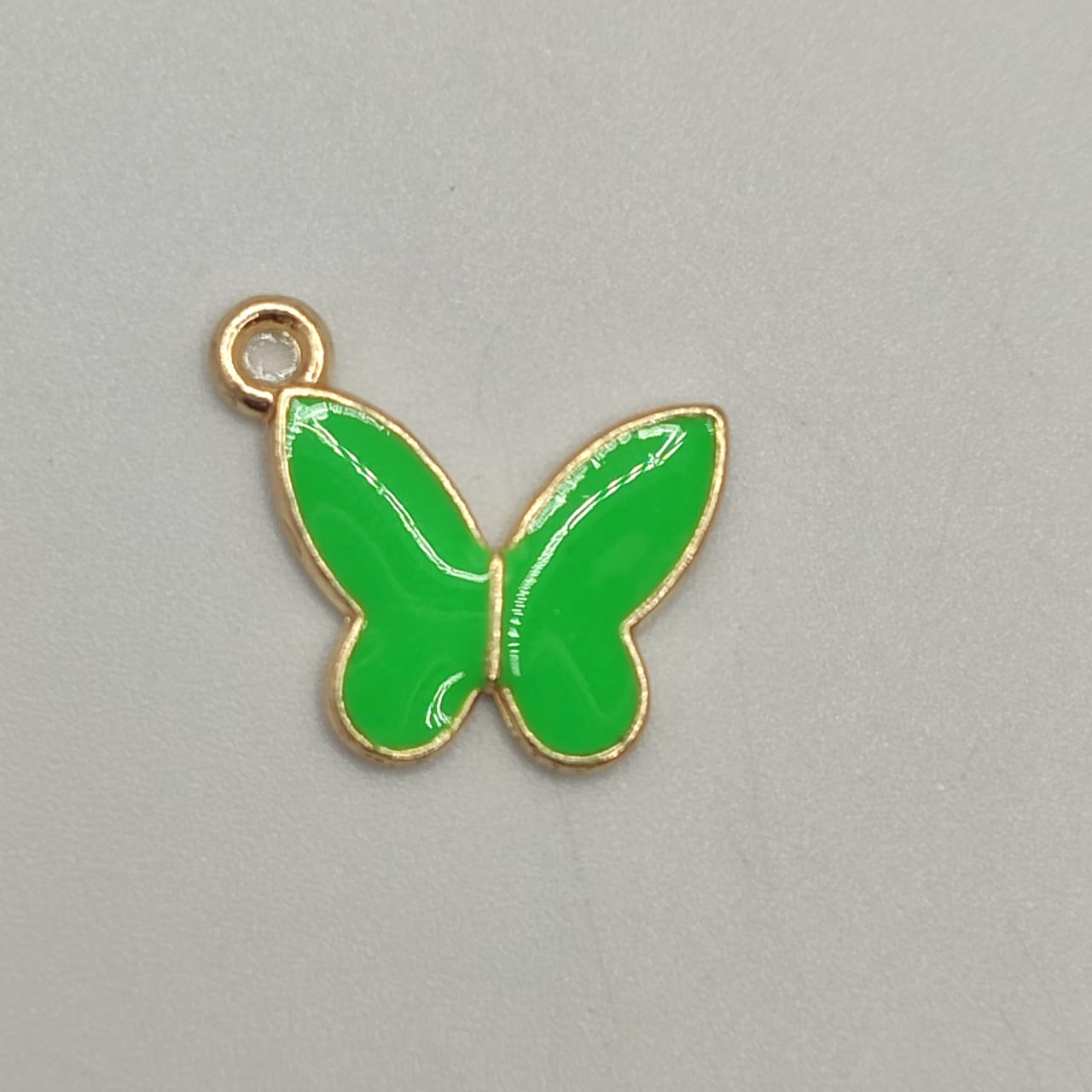 DIJE ESMALTADO MARIPOSA VERDE M ANZANA