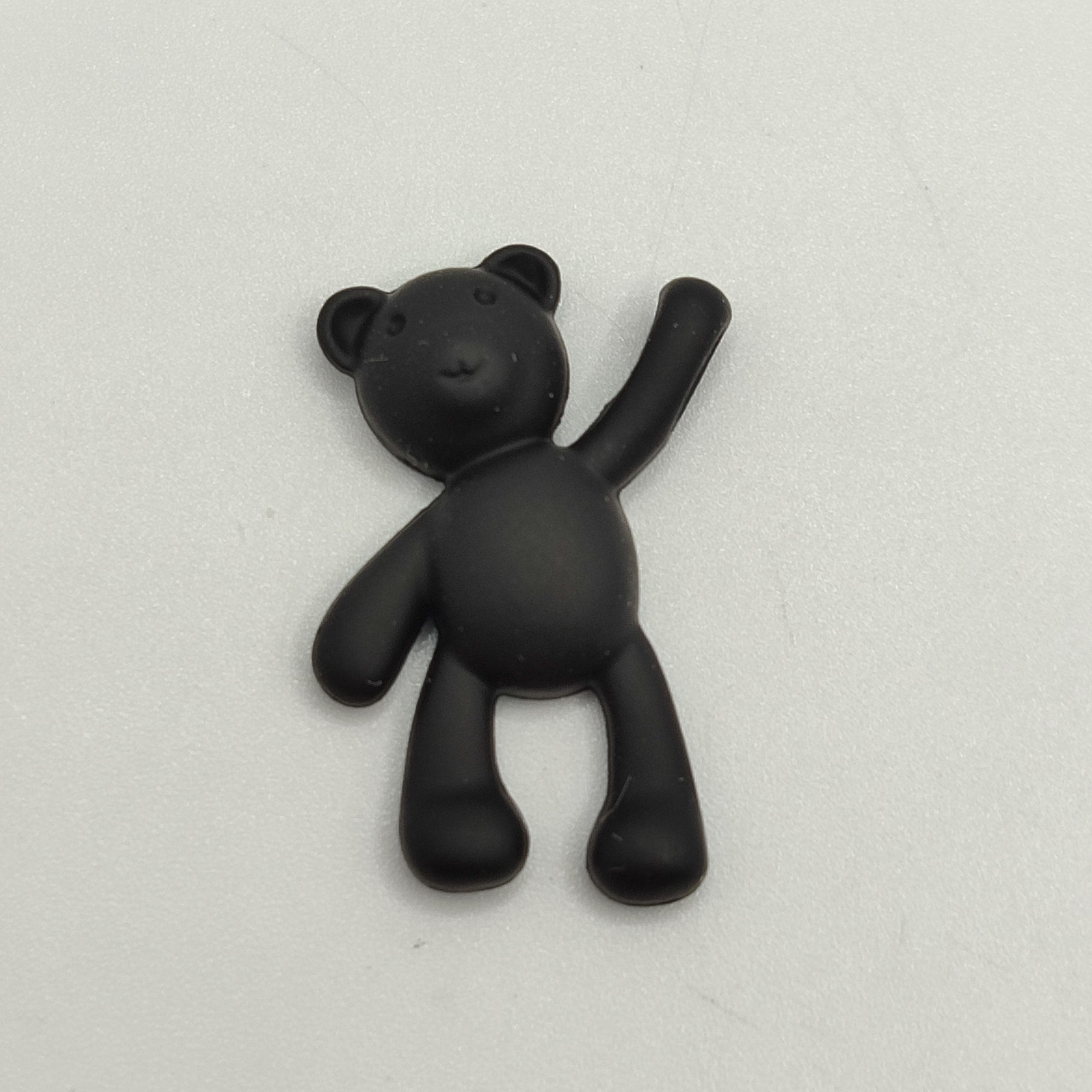 ESMALTADO DIJE OSO NEGRO