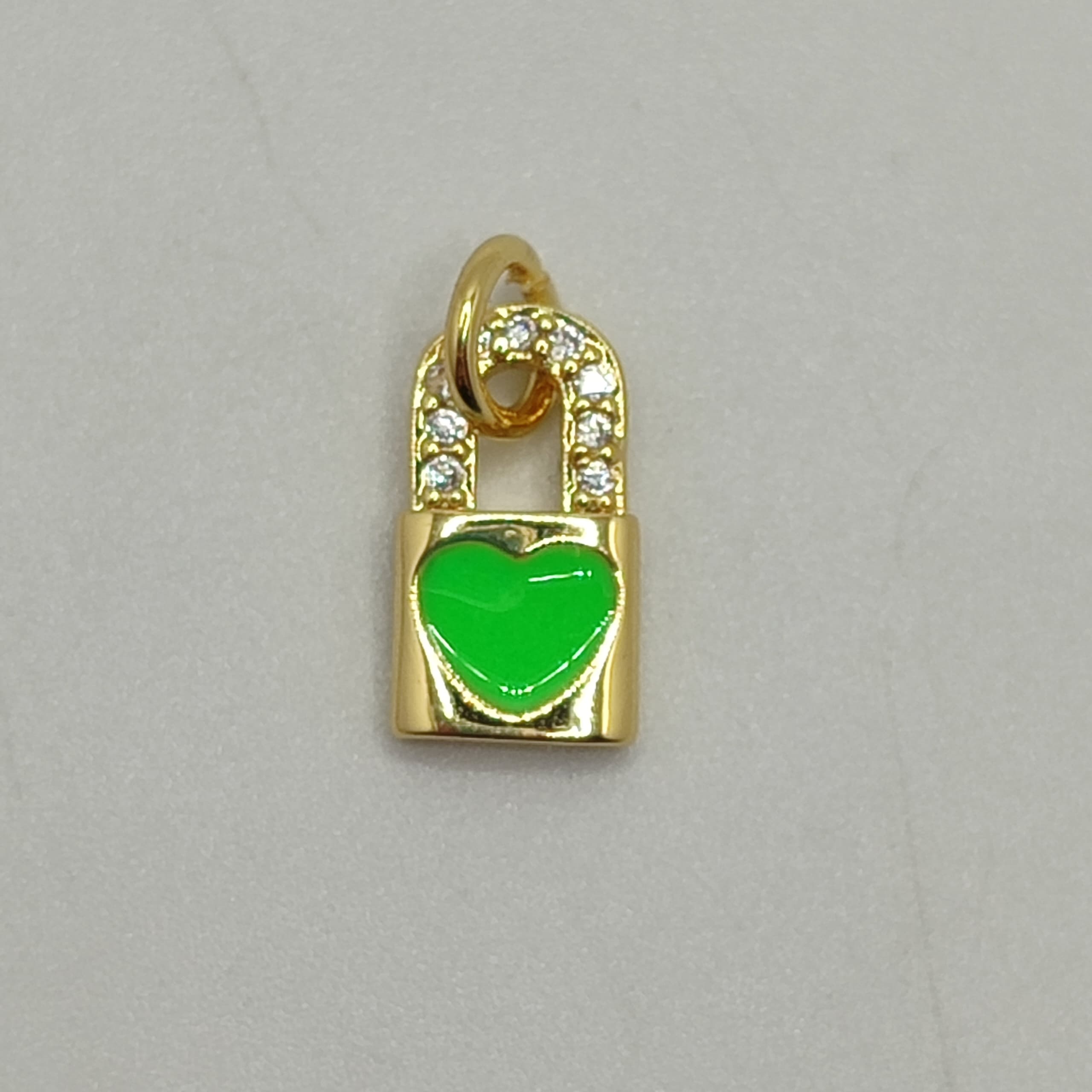 ESM ALTA DO DIJE CANDADO VERDE