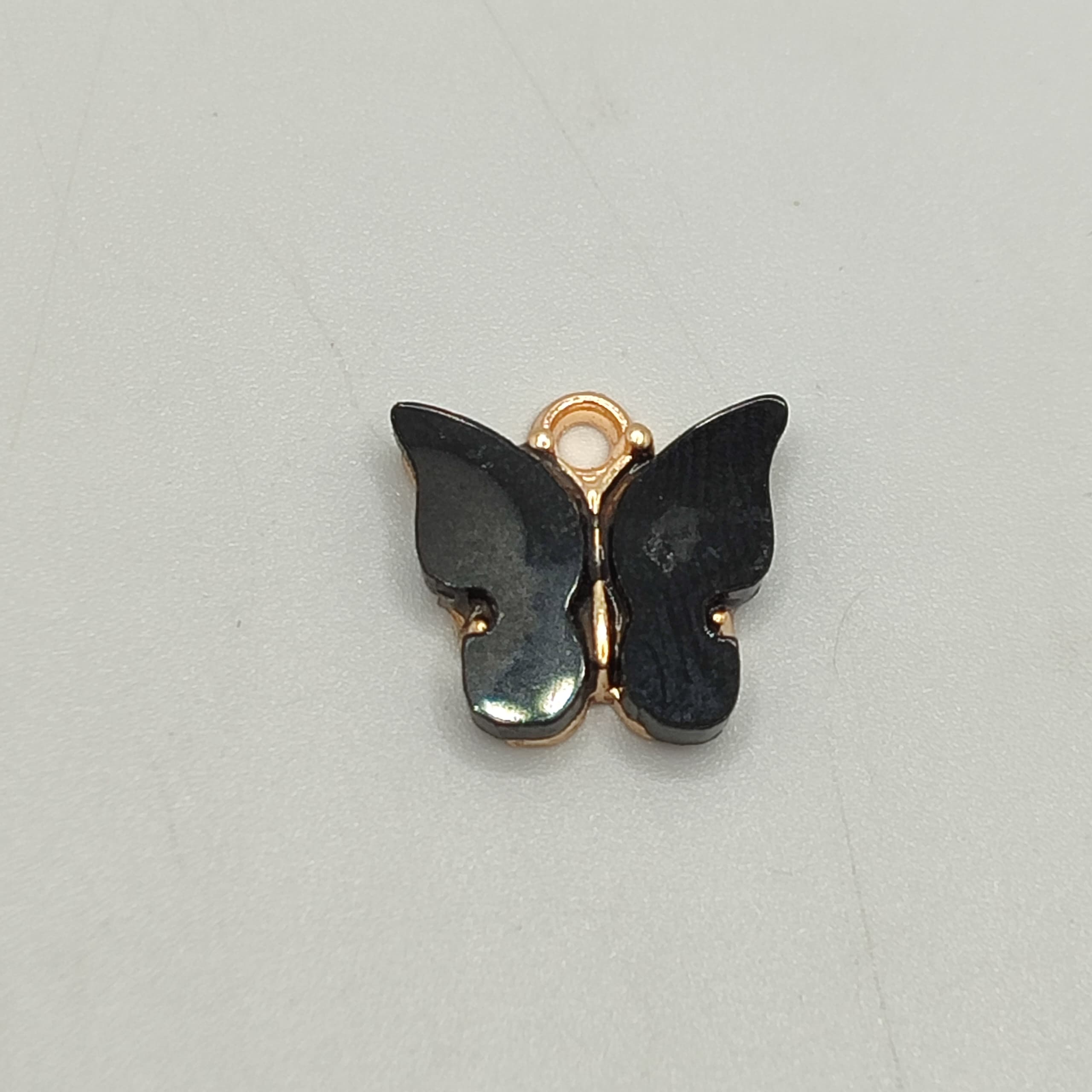 MARIPOSA NACAR DIJE NEGRA