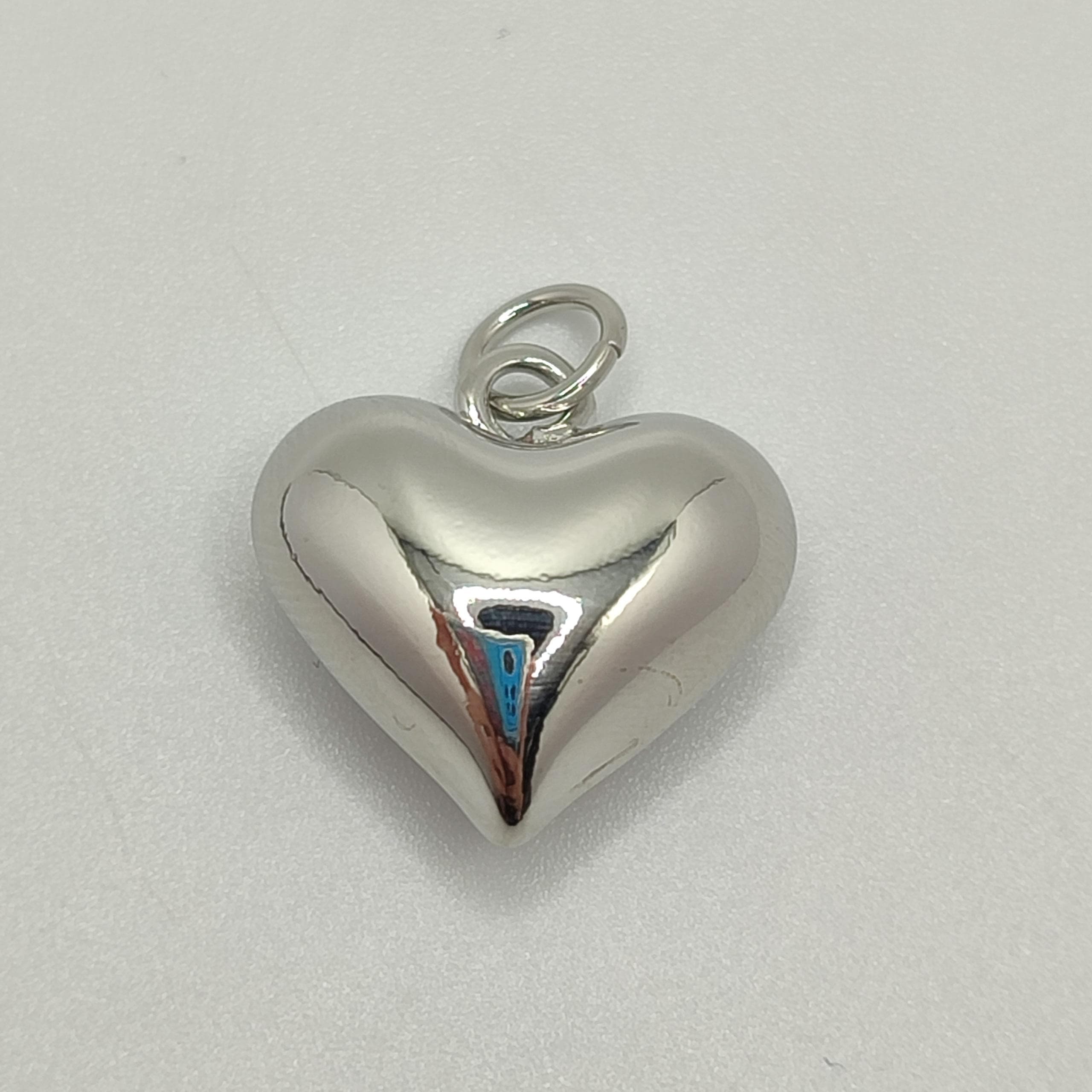 ORO CHINO SILVER CORAZON PLATEADO PEQUE