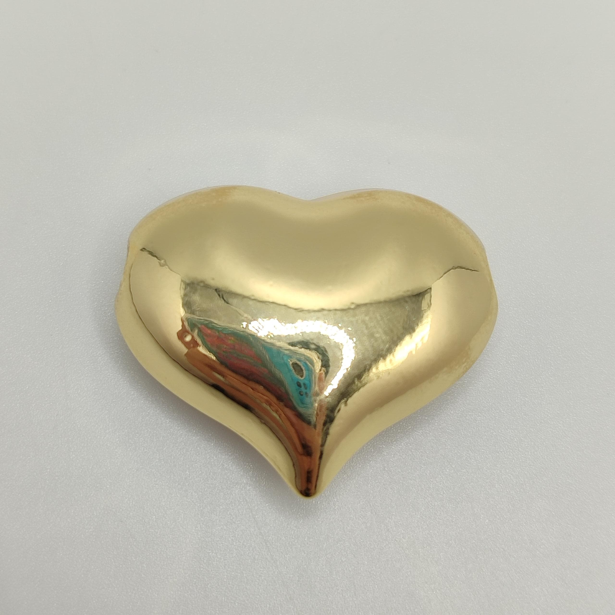 ORO CHINO PASADOR CORAZON 30MM