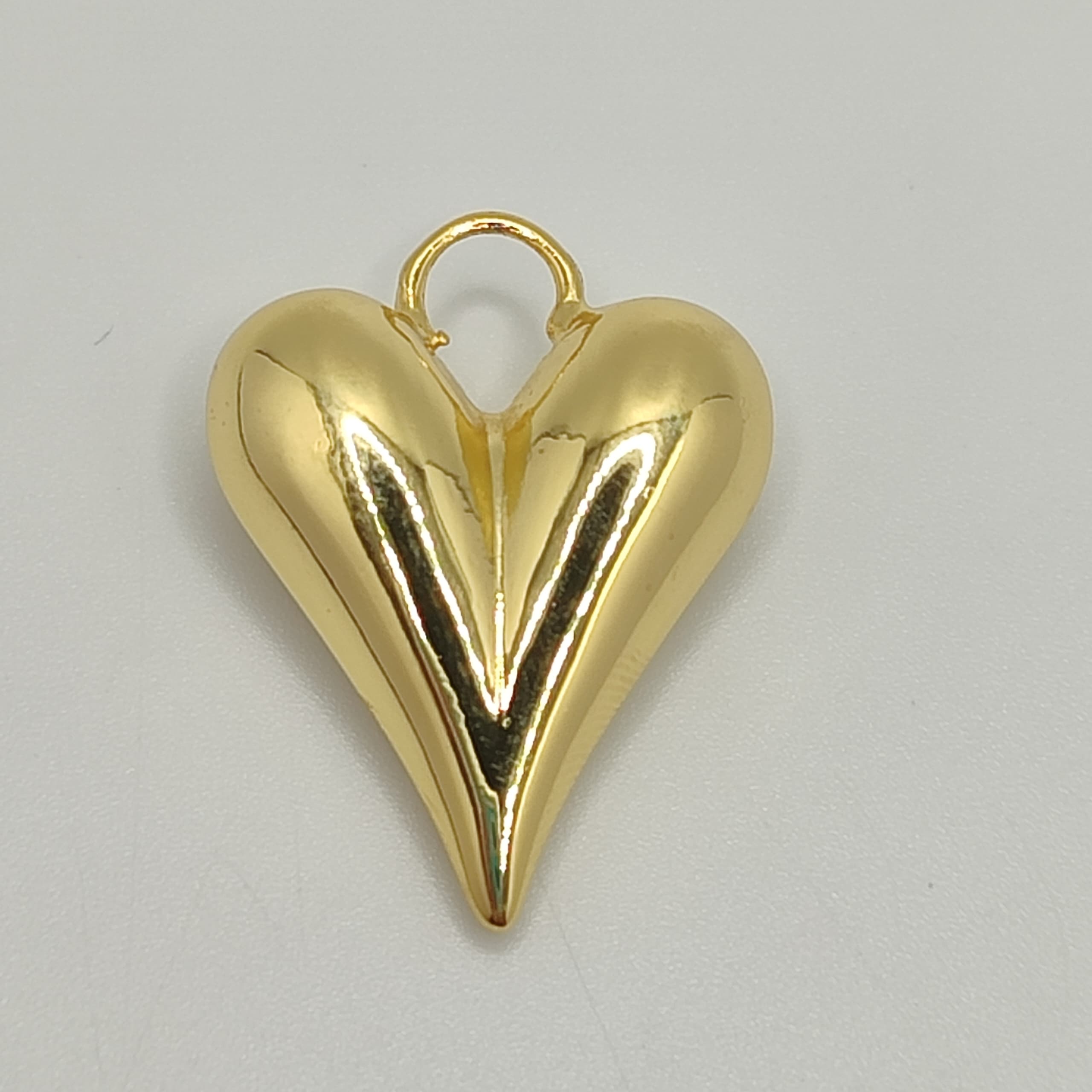 ORO CHINO DIJE CORAZON  24MM