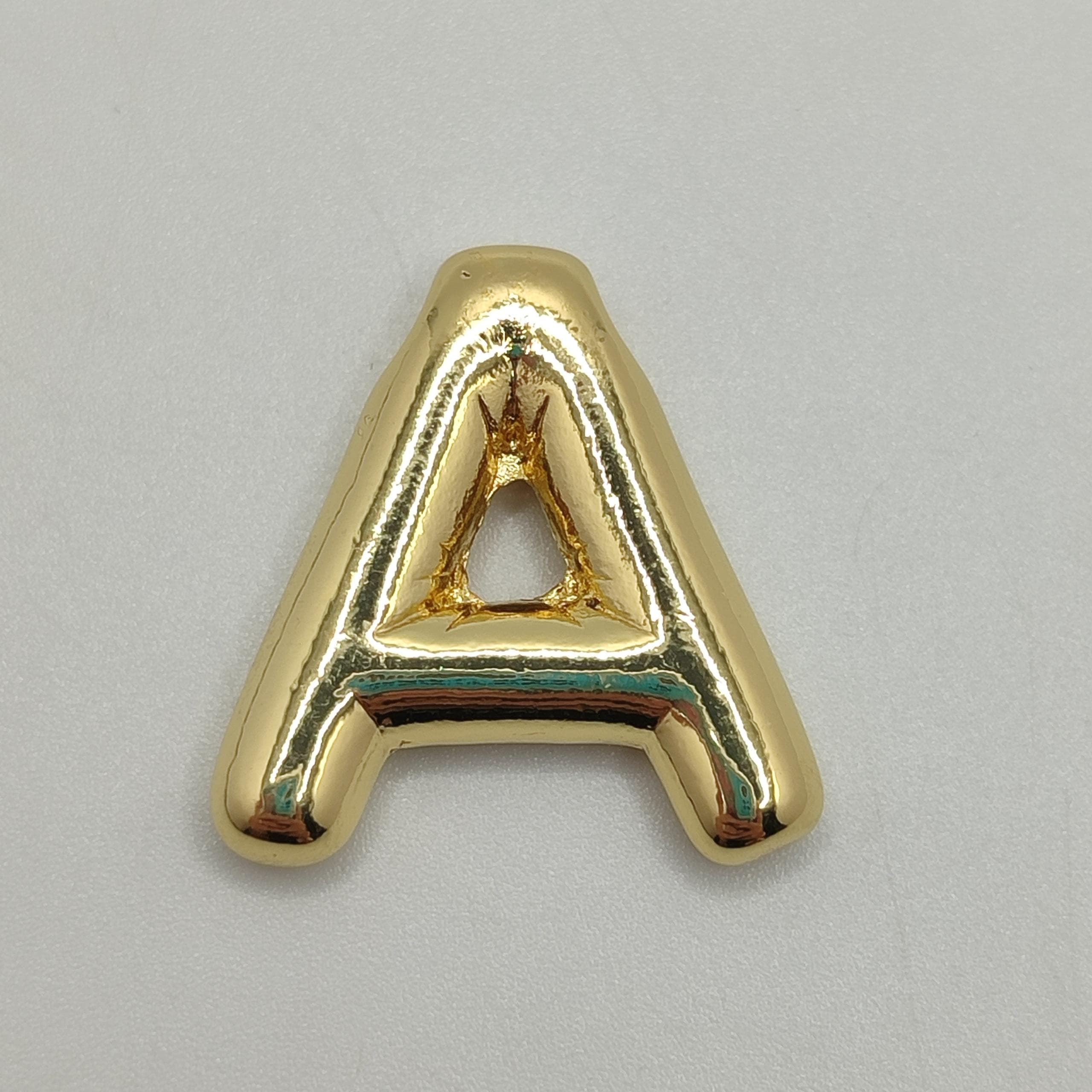 ORO CHINO DIJE LETRA A
