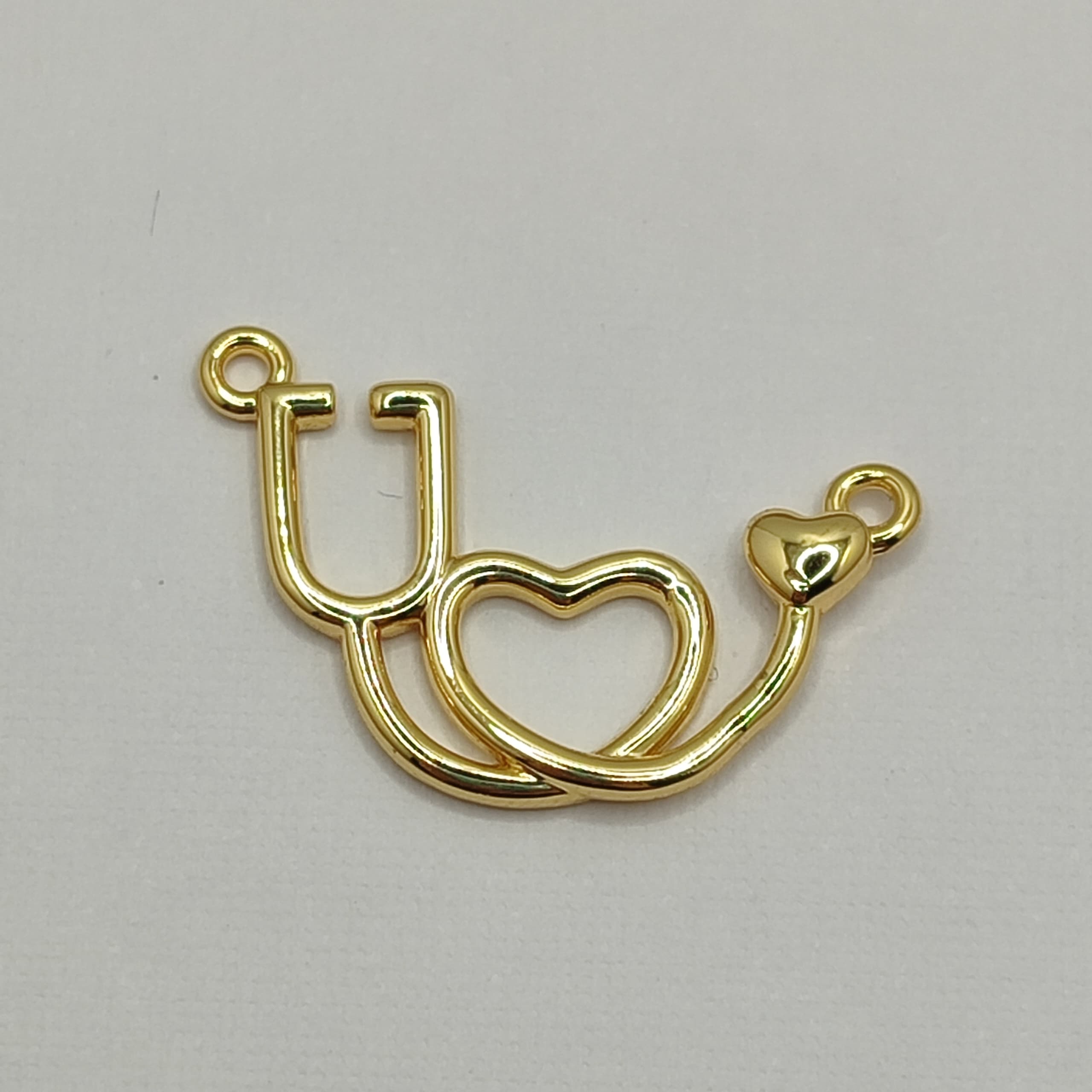 ORO CHINO DIJE ESTETOSCOPIO
