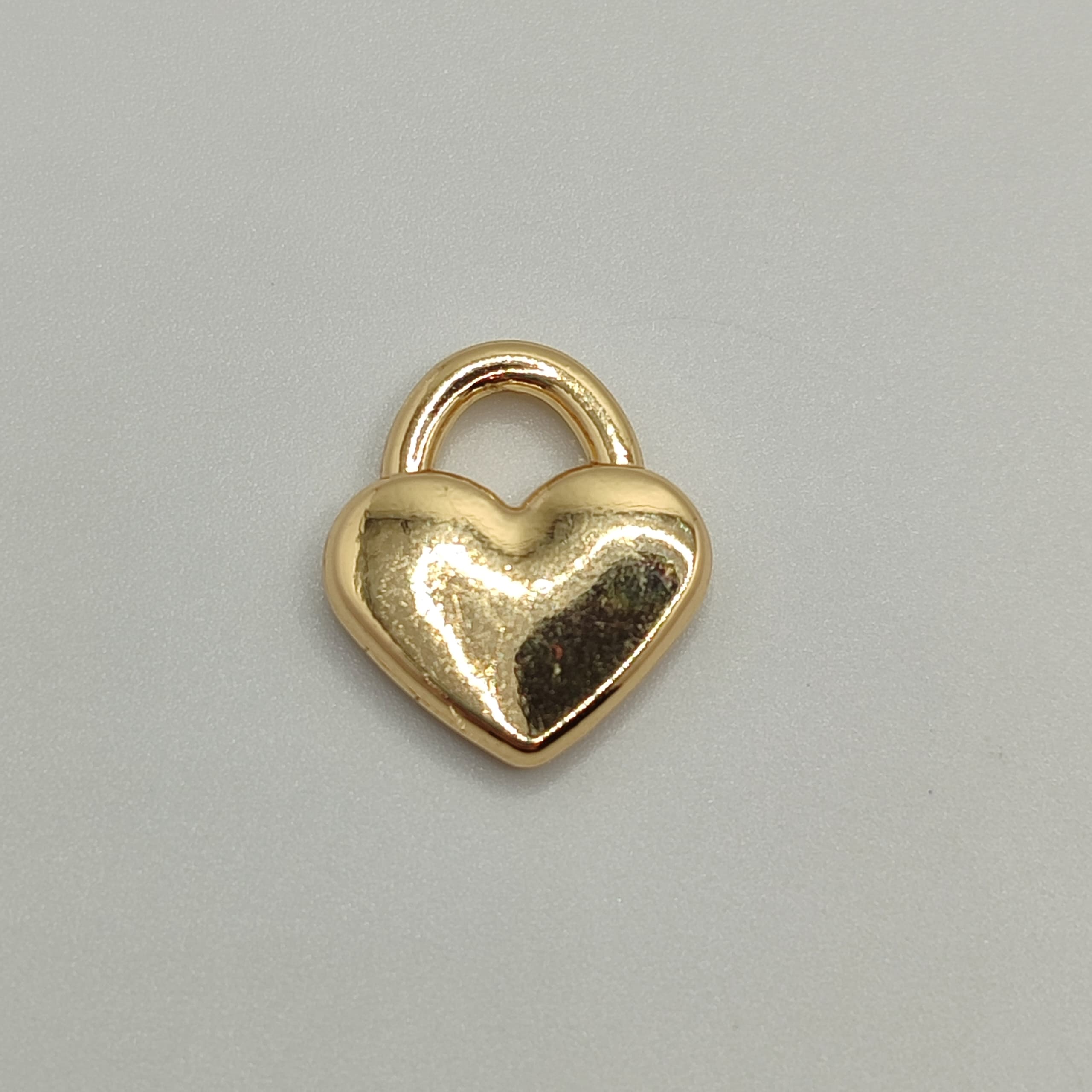 ORO CHINO CANDADO CON CORA ZON PEQ