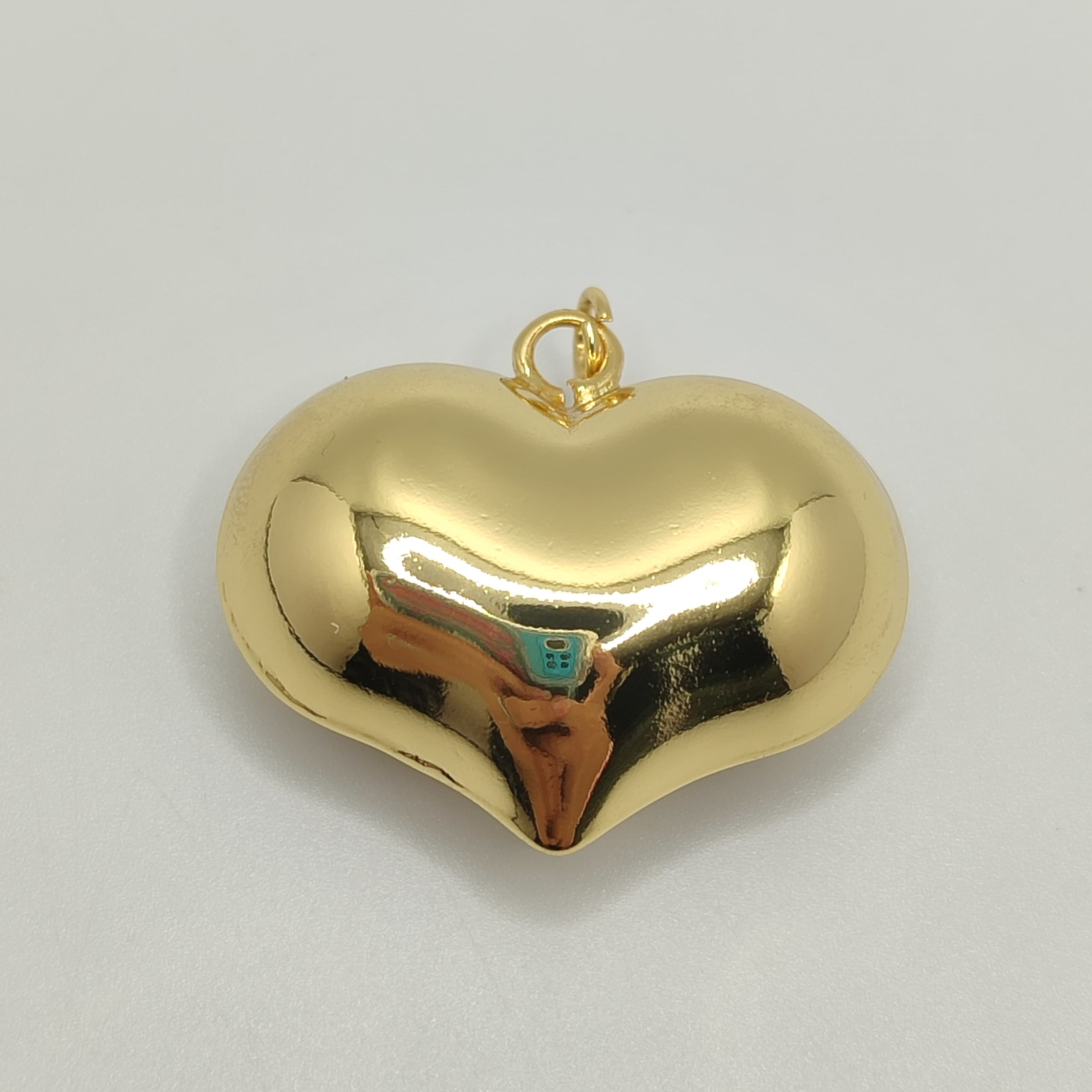 ORO CHINO DIJE CORAZON GRANDE