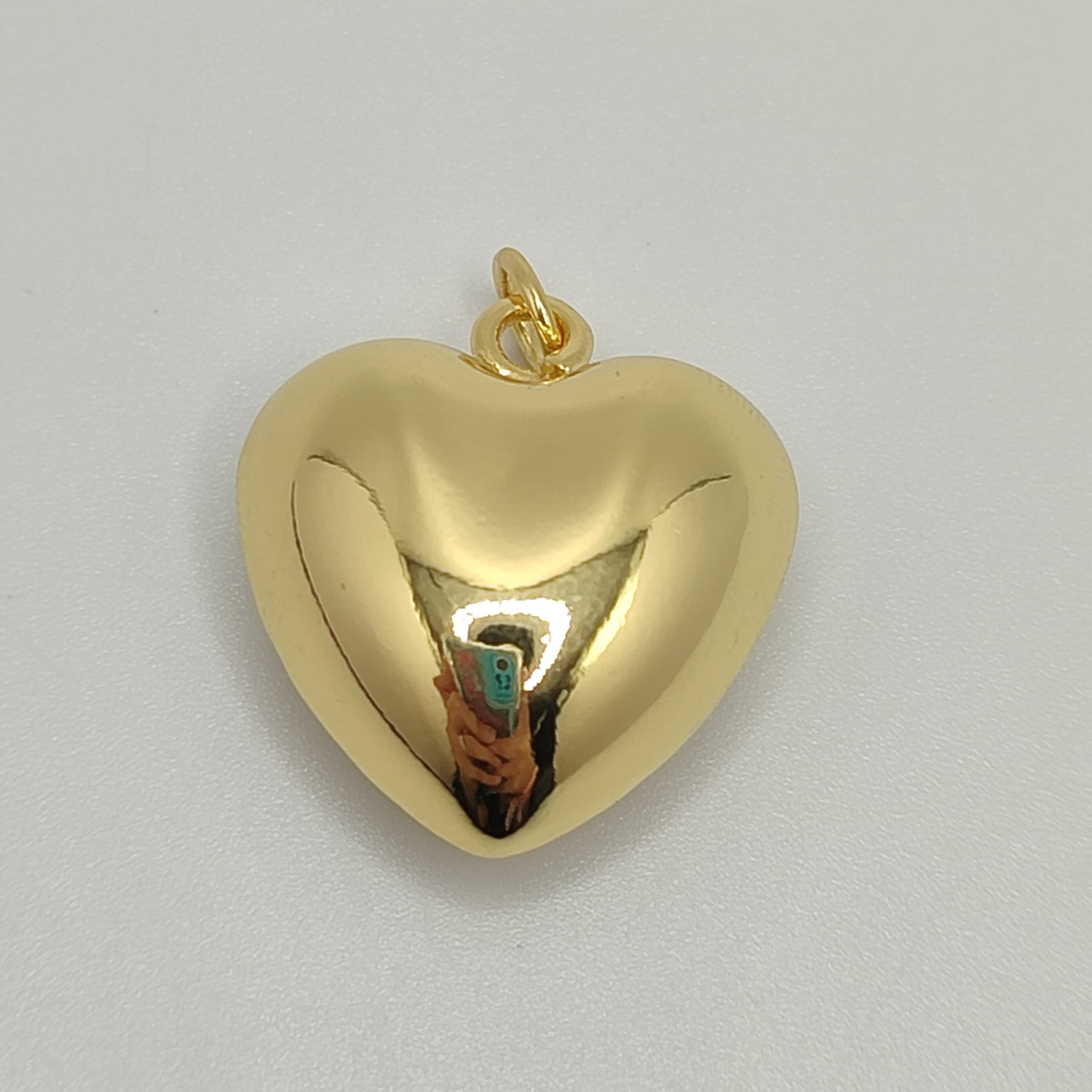 ORO CHINO DIJE CORAZON MEDIANO