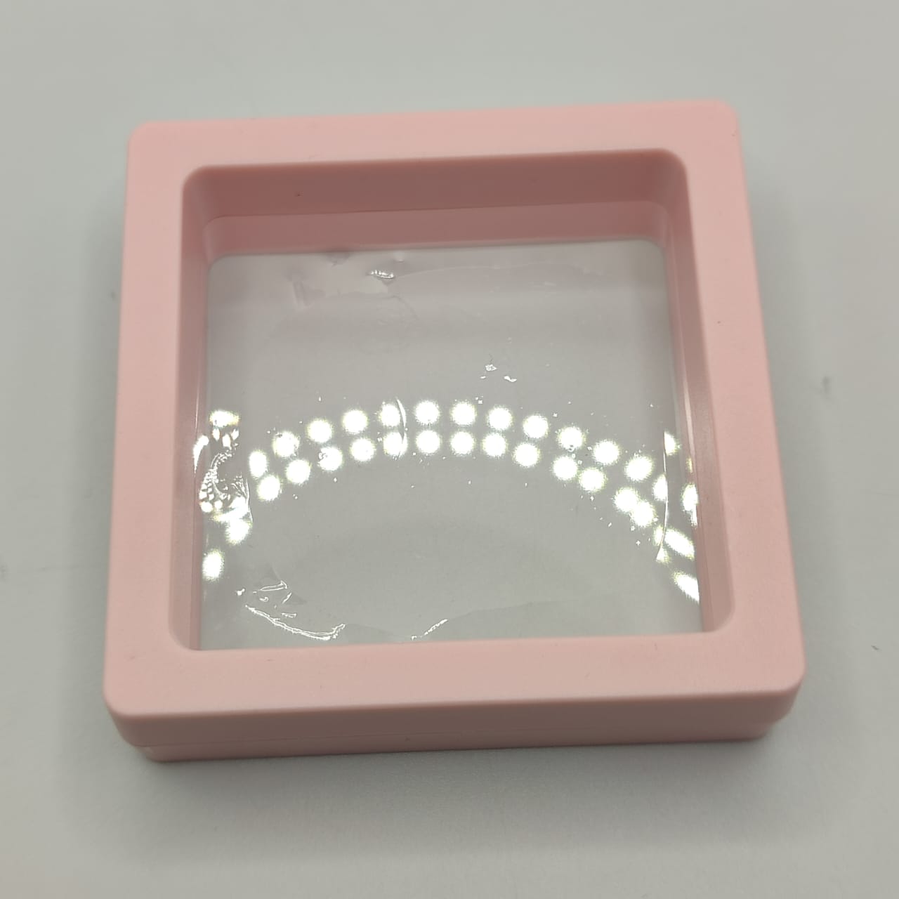 MARCO FLOTANTE ROSADO 7X7