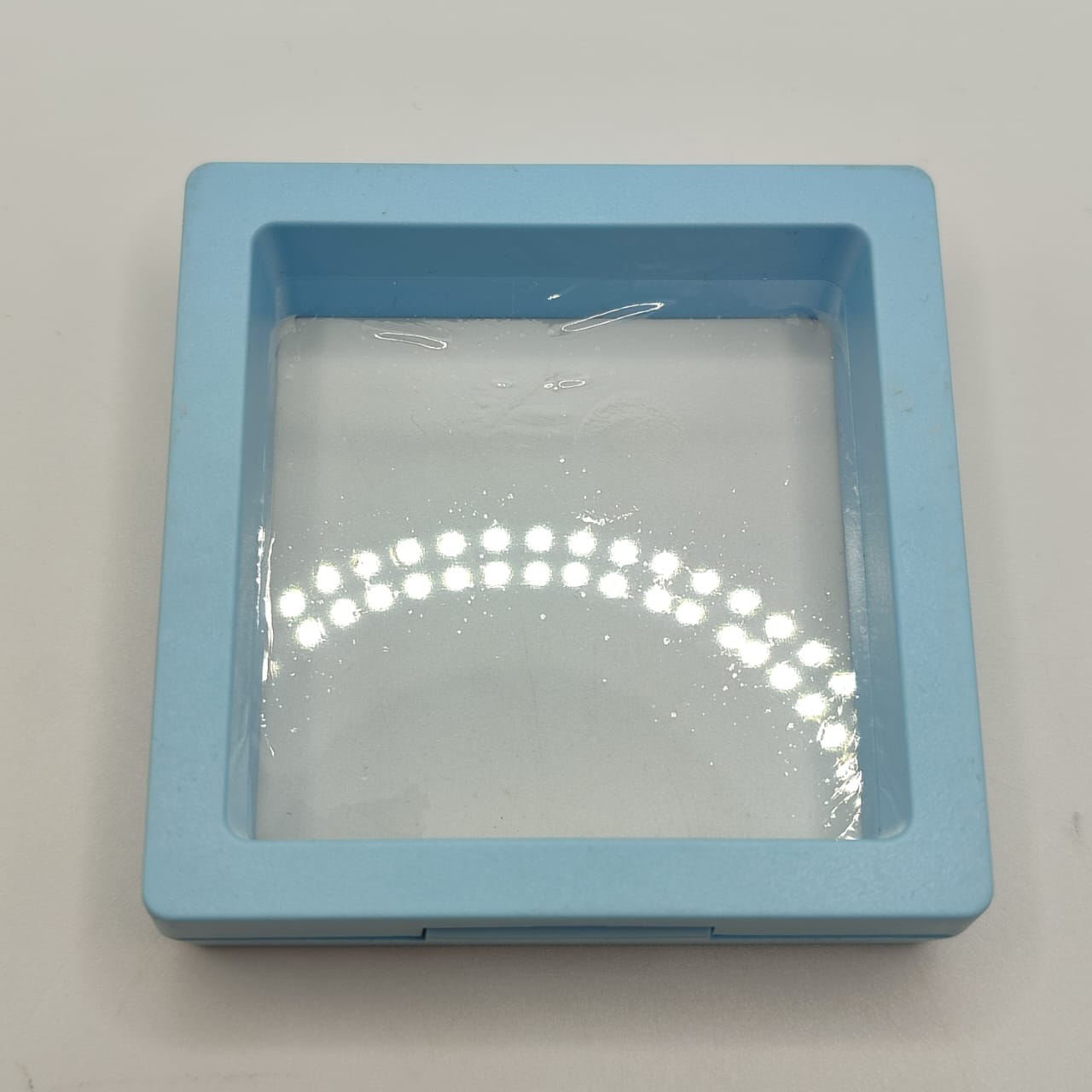 MARCO FLOTANTE AZUL CLARO 7X7