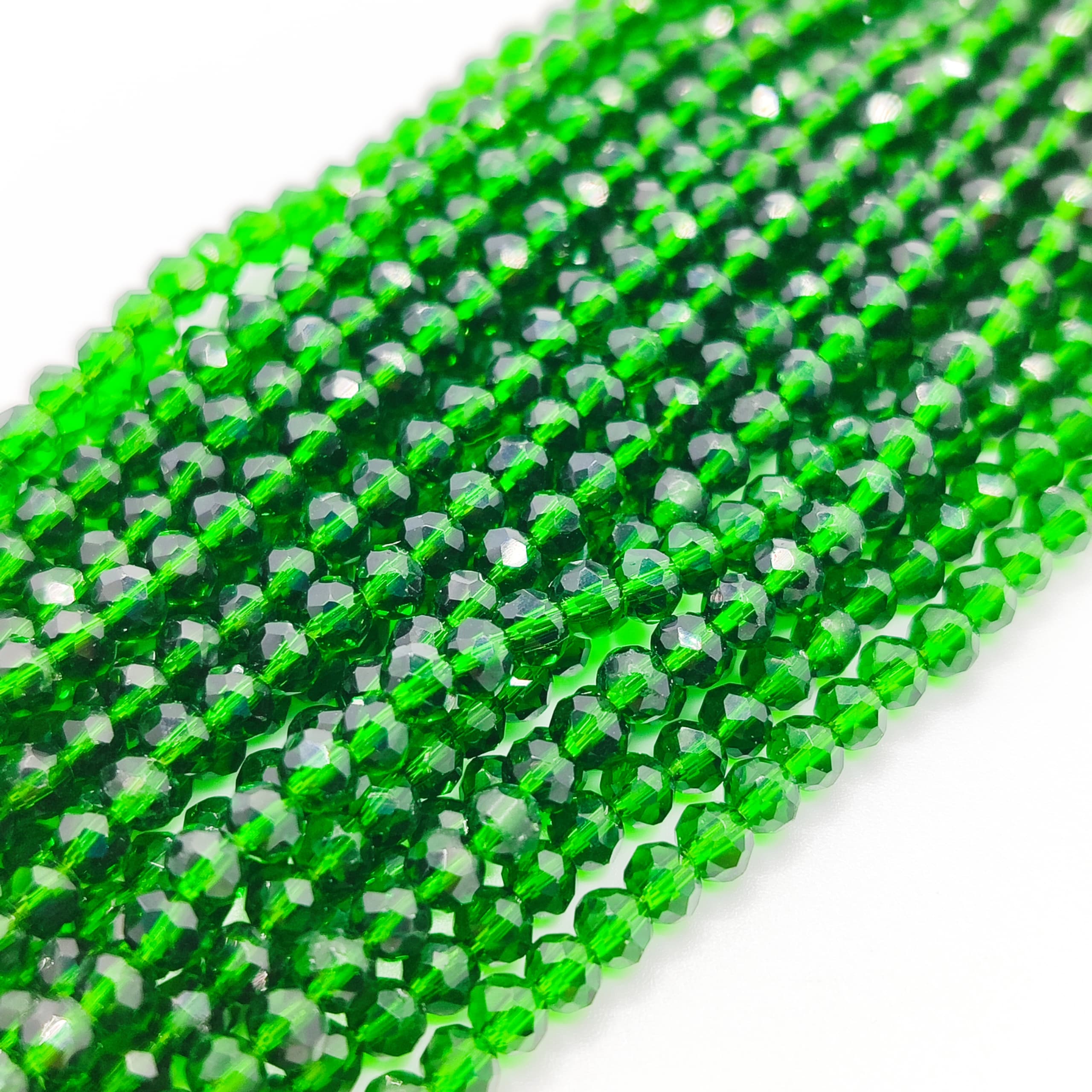 CRISTAL CHECO 3MM VERDE GRAMA NATURAL