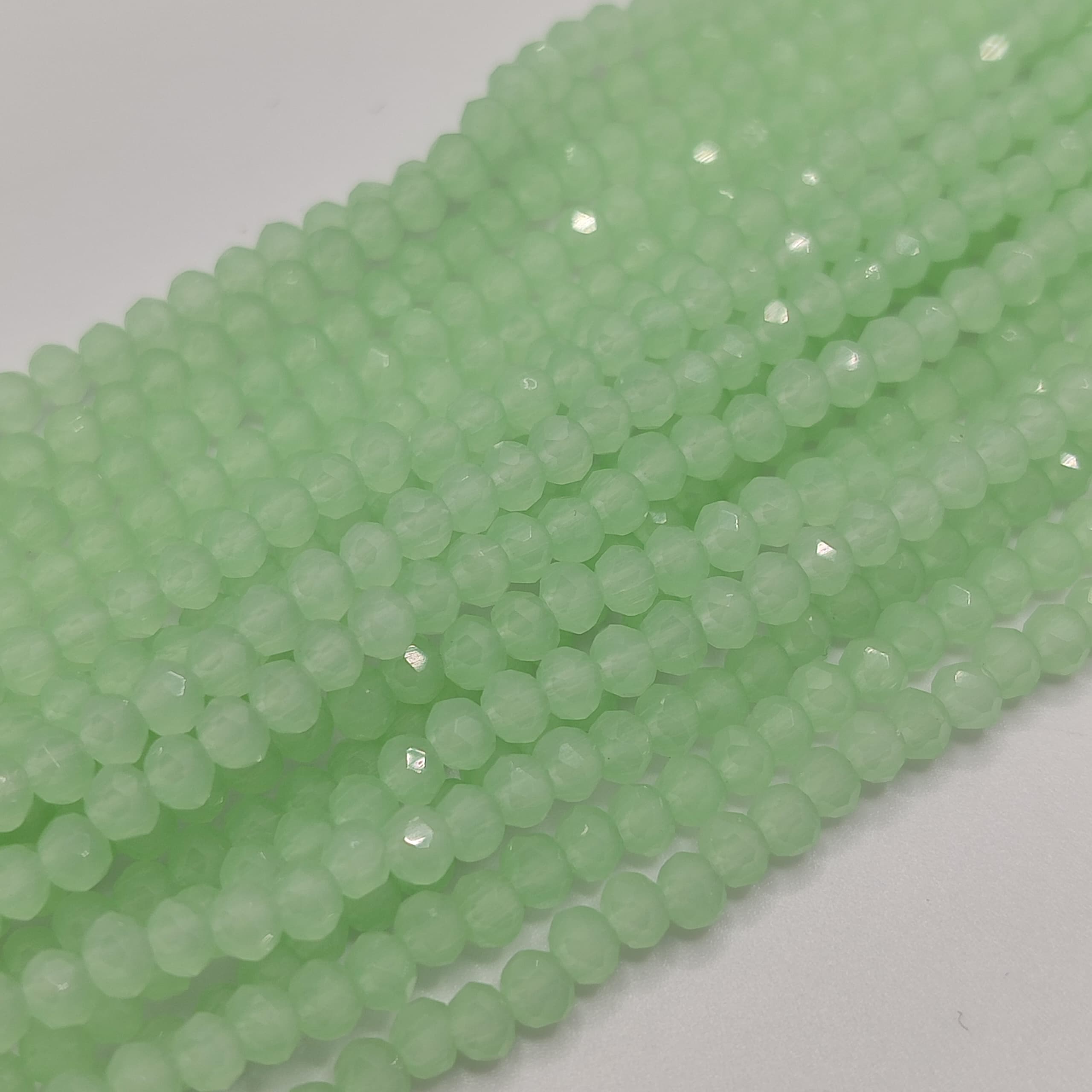 CRISTAL CHECO 3MM VERDE MANZANA NATURAL