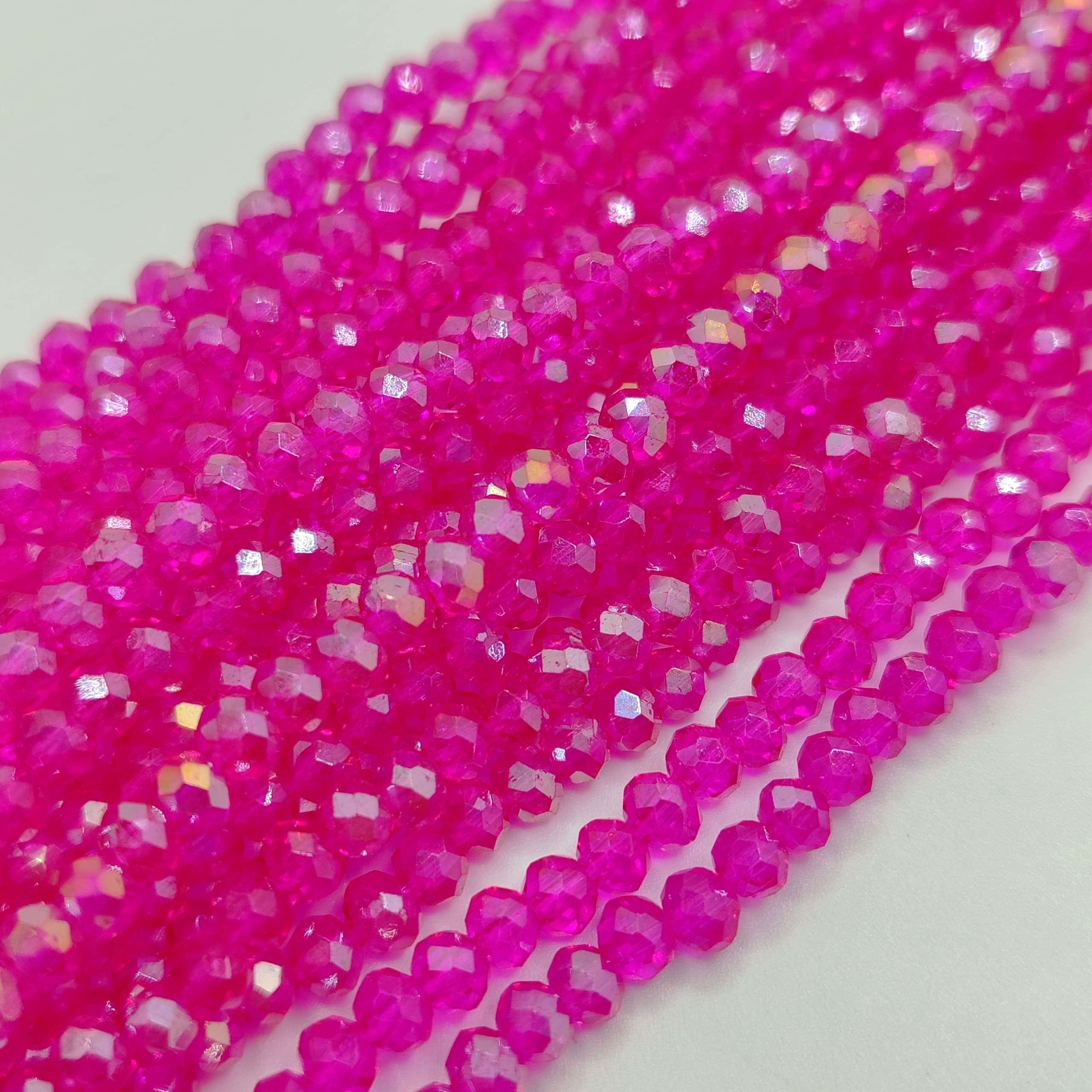 CRISTAL CHECO FUCSIA 4MM ABX1