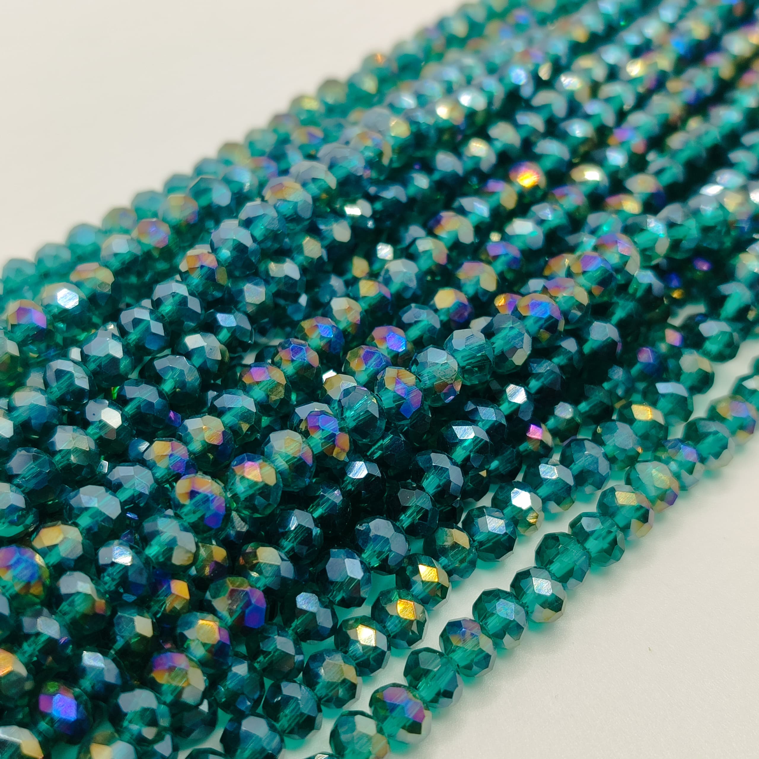 CRISTAL CHECO TURQUESA 6MM  ABX1