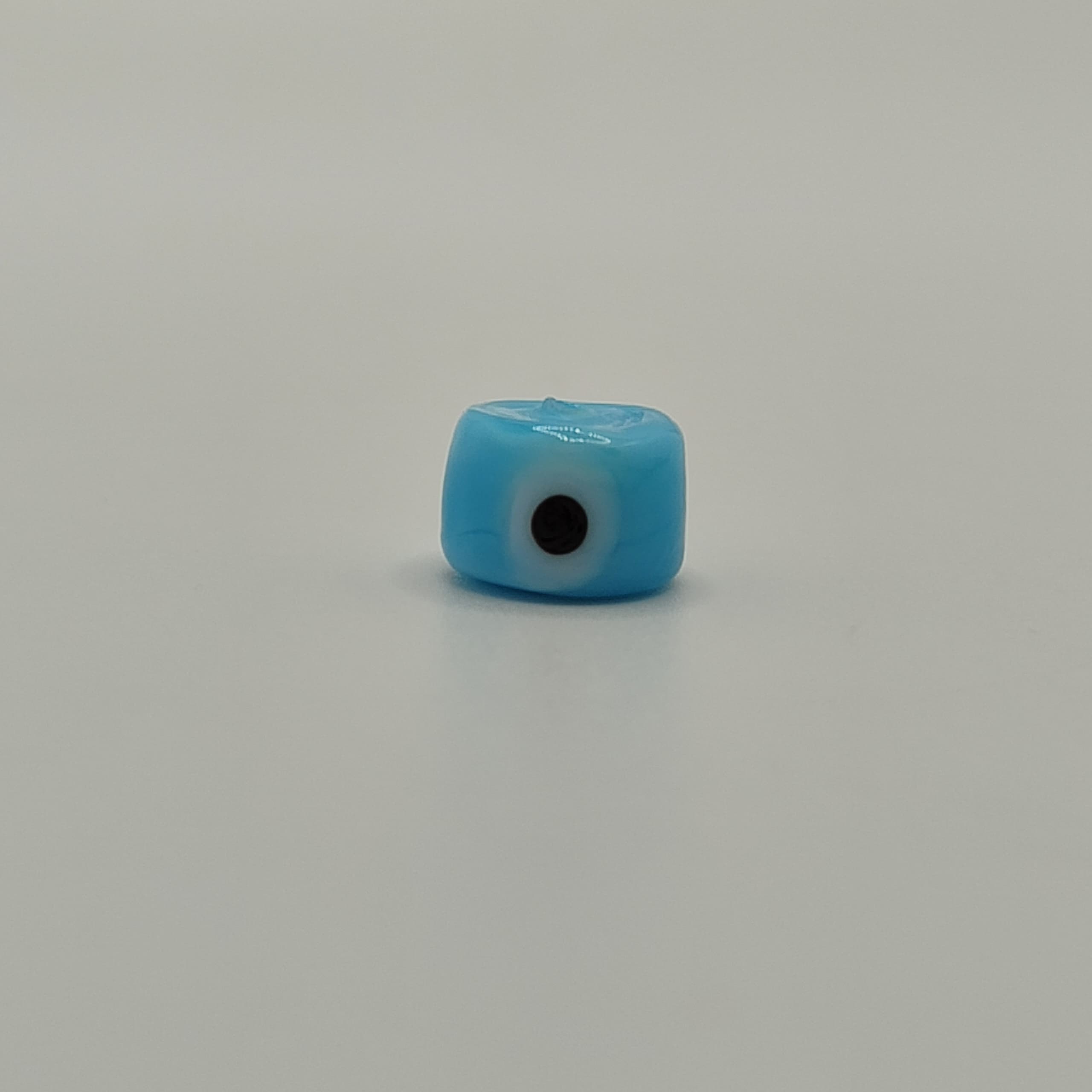 OJO TURCO AZUL CIELO MURANO PASADOR PLA
