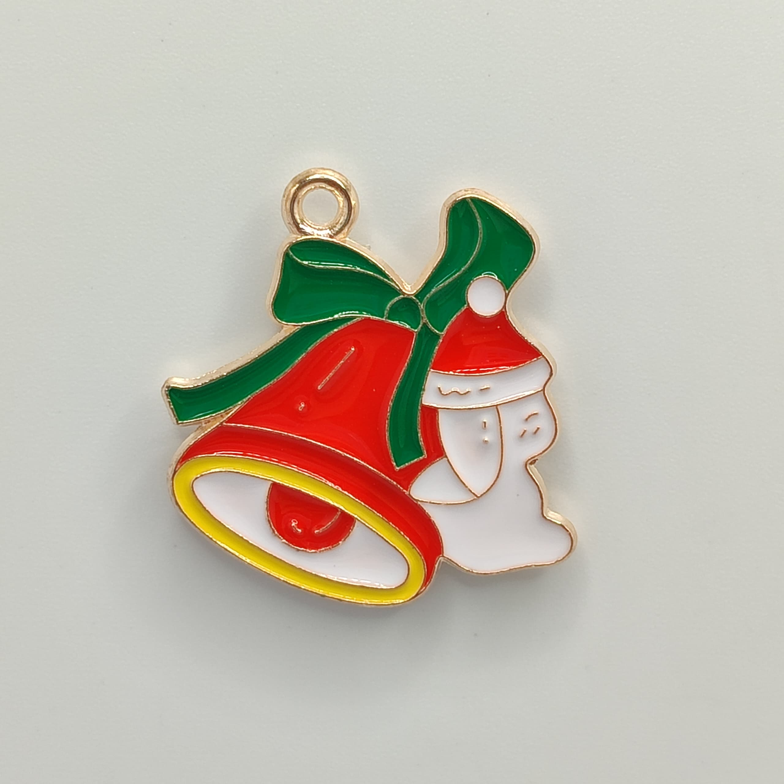 ESMALTADO DIJE NAVIDAD CAM PANA
