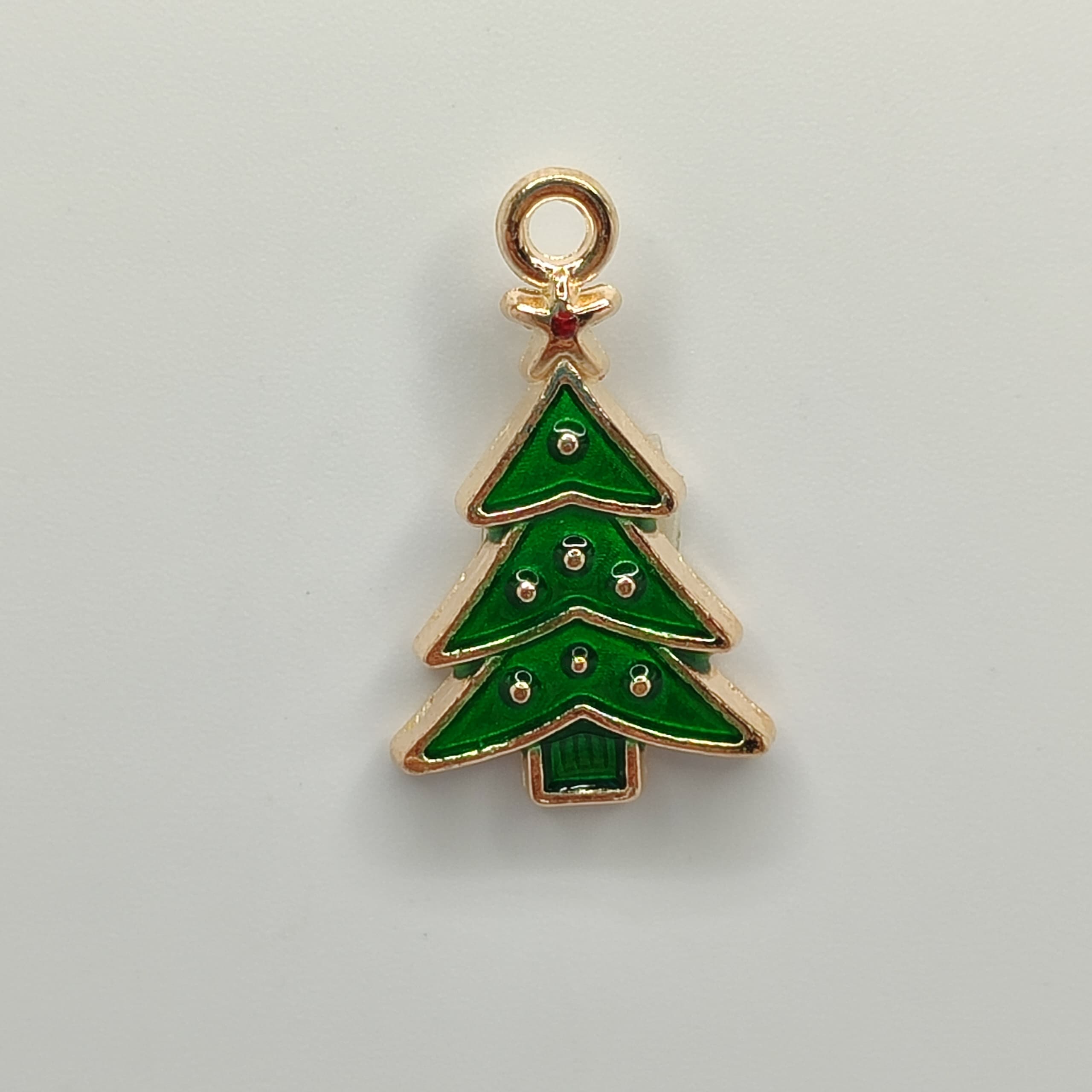 ESMALTADO DIJE NAVIDAD ARBOLITO
