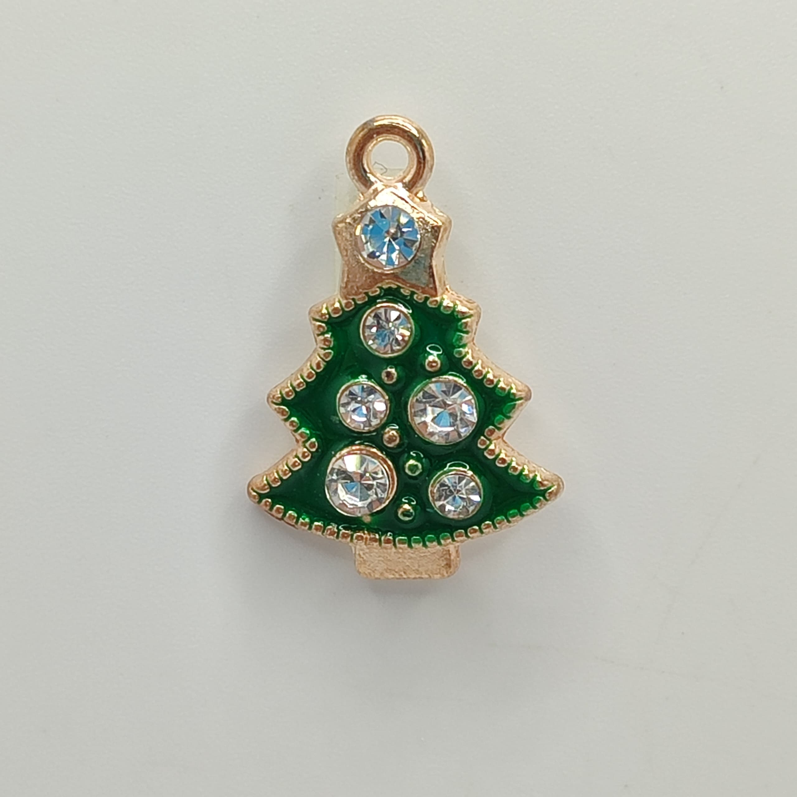ESMALTADO DIJE NAVIDAD ARBOLITO