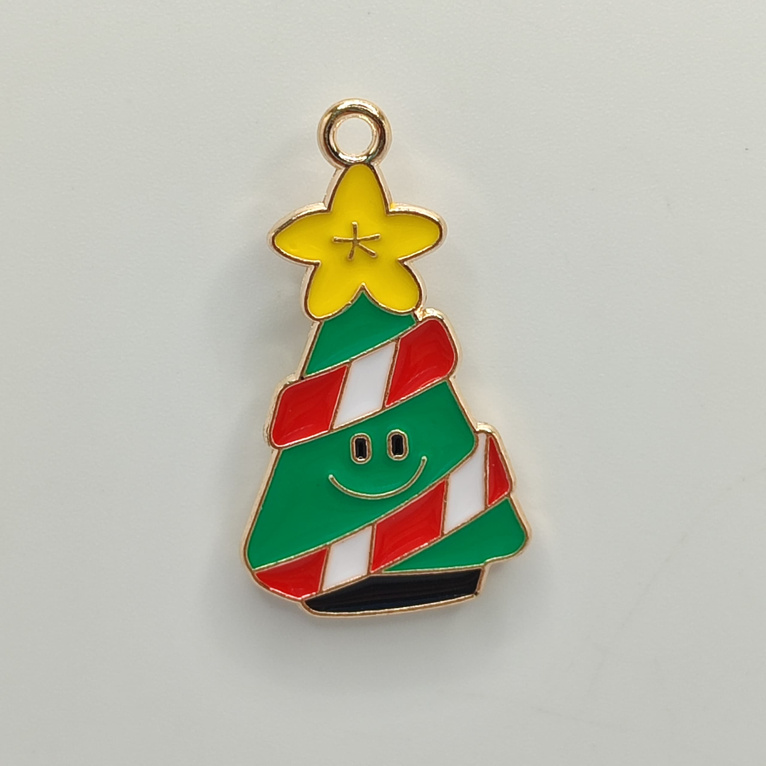 ESMALTADO DIJE NAVIDAD ARBOLITO
