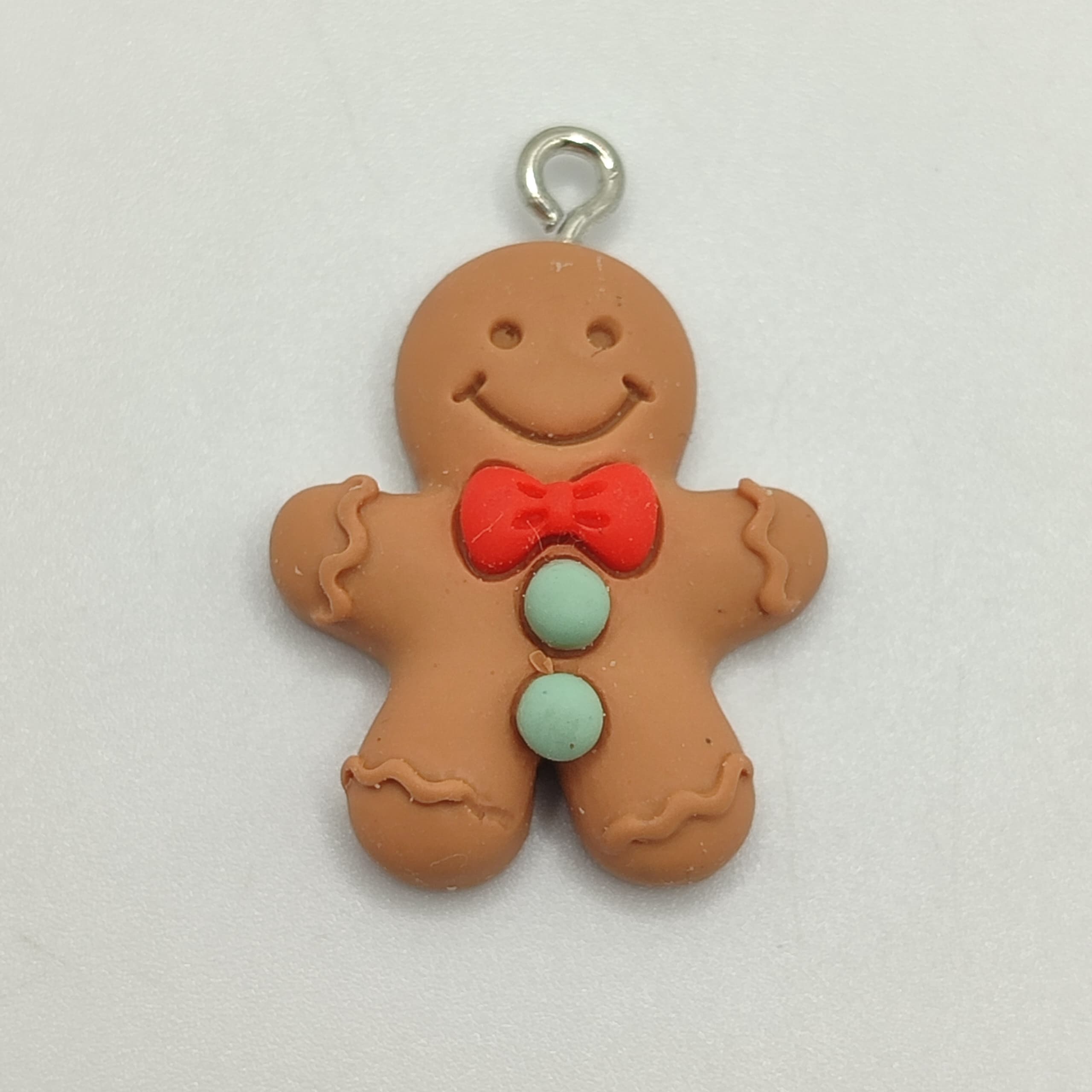 RESINA DE GALLETA CON LAZO RO JO  BOTONES