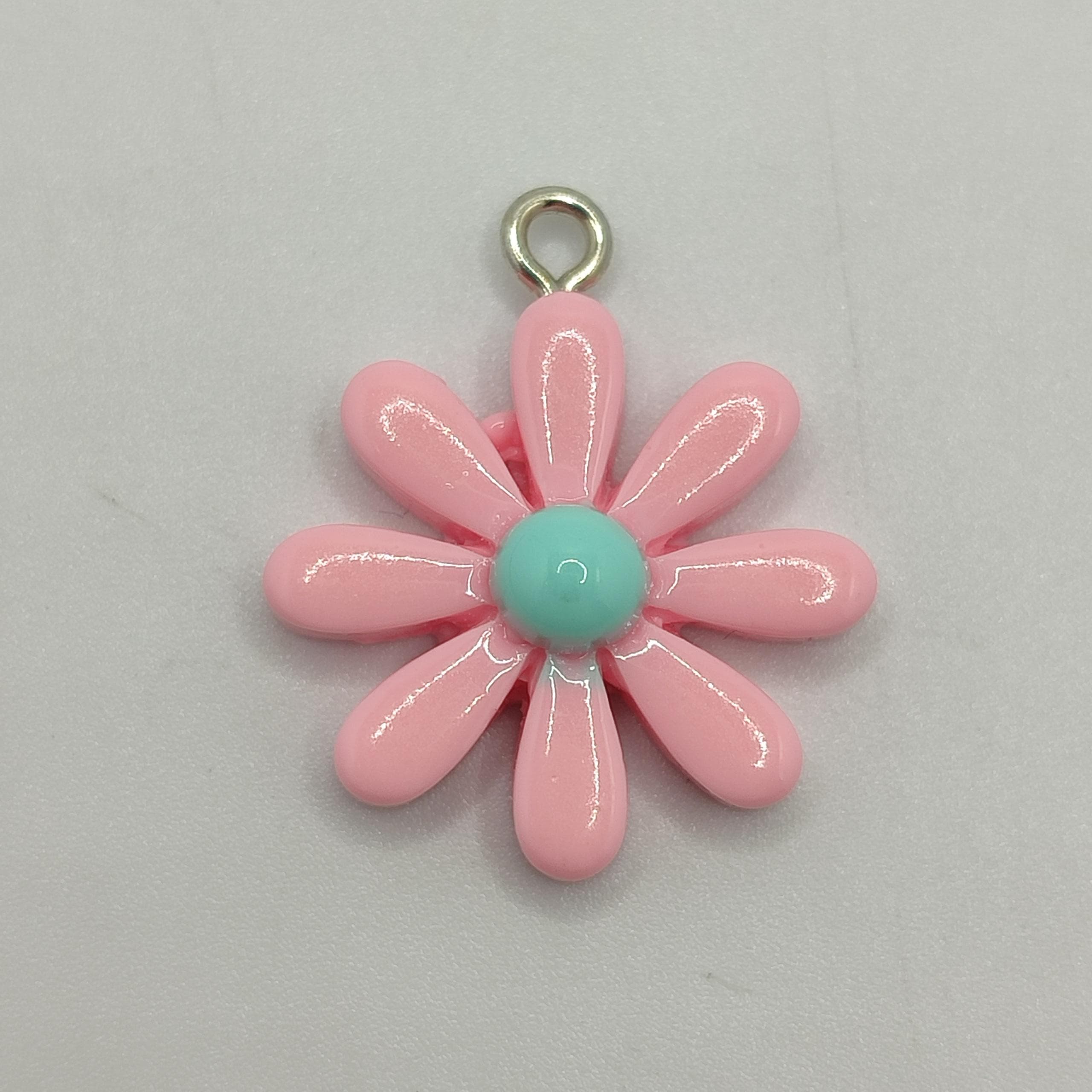 RESINA DIJE GIRASOL ROSADO