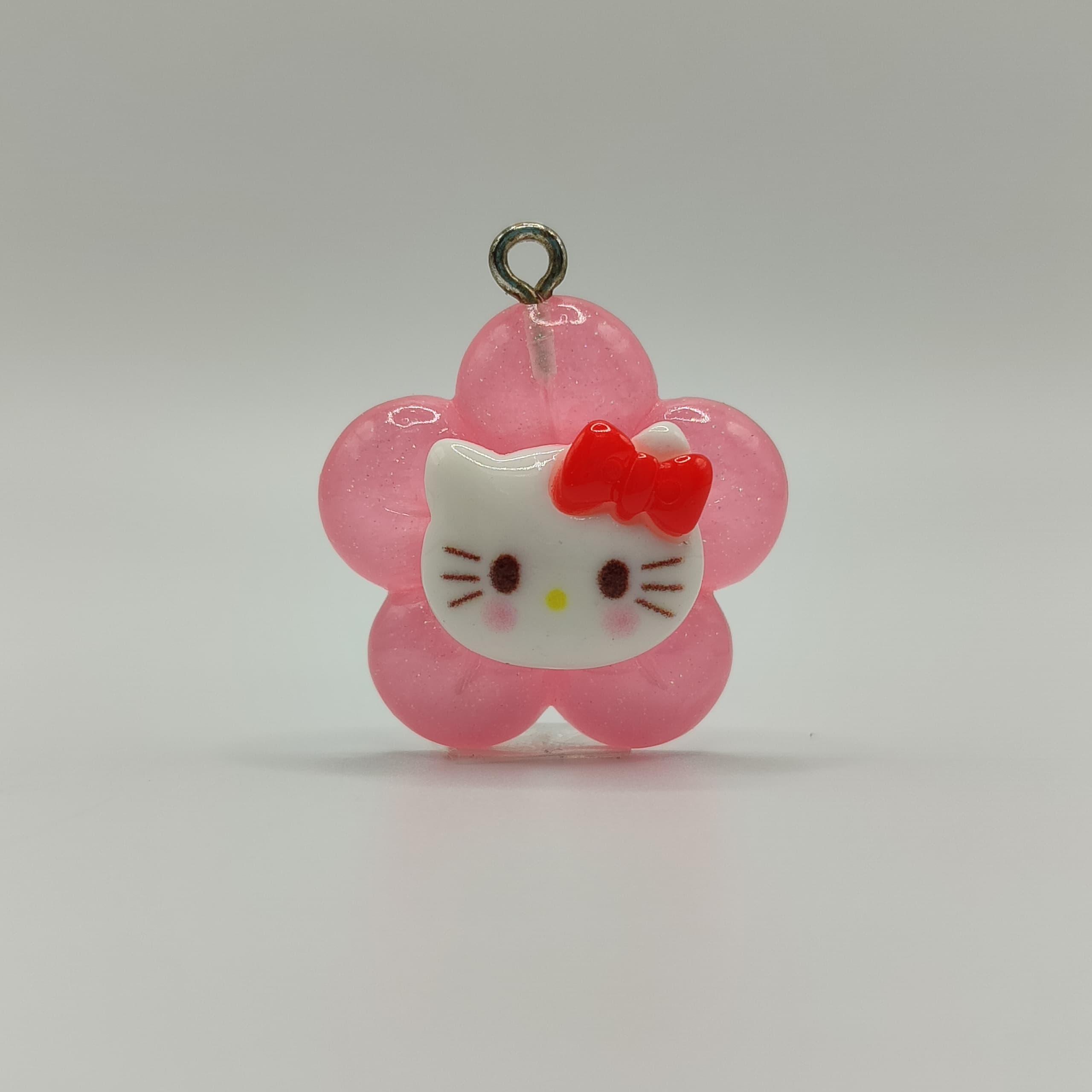 RESINA FLOR HELLO KITTY