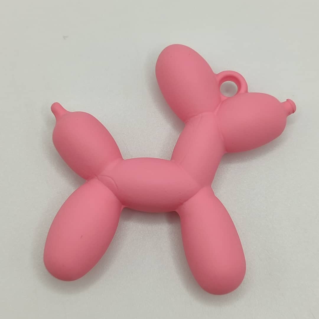 RESINA CACHORRO ROSADO OSCURO