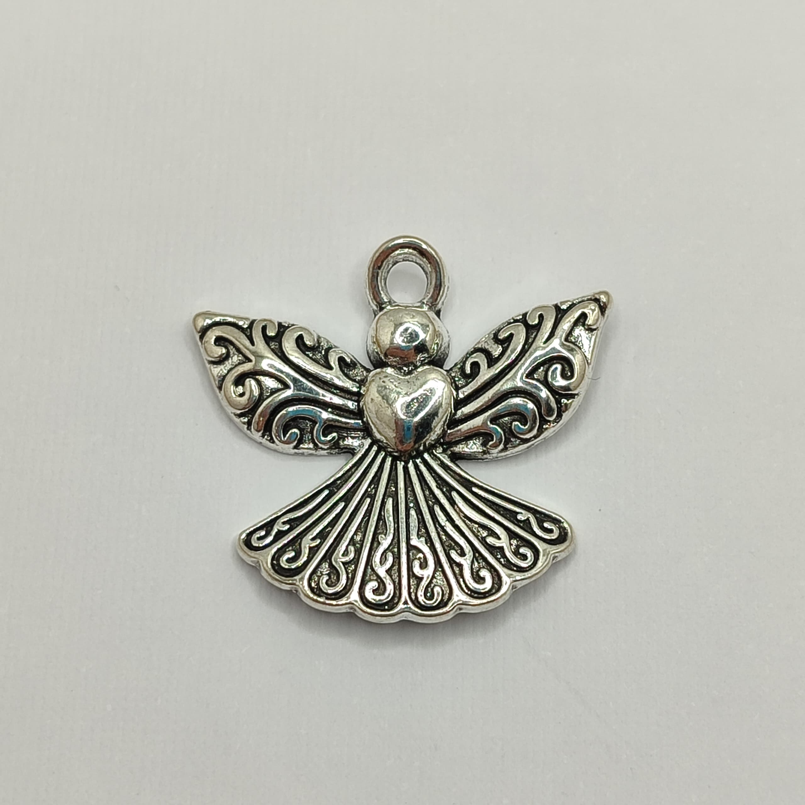 SILVER DIJE ANGEL CON CORAZON