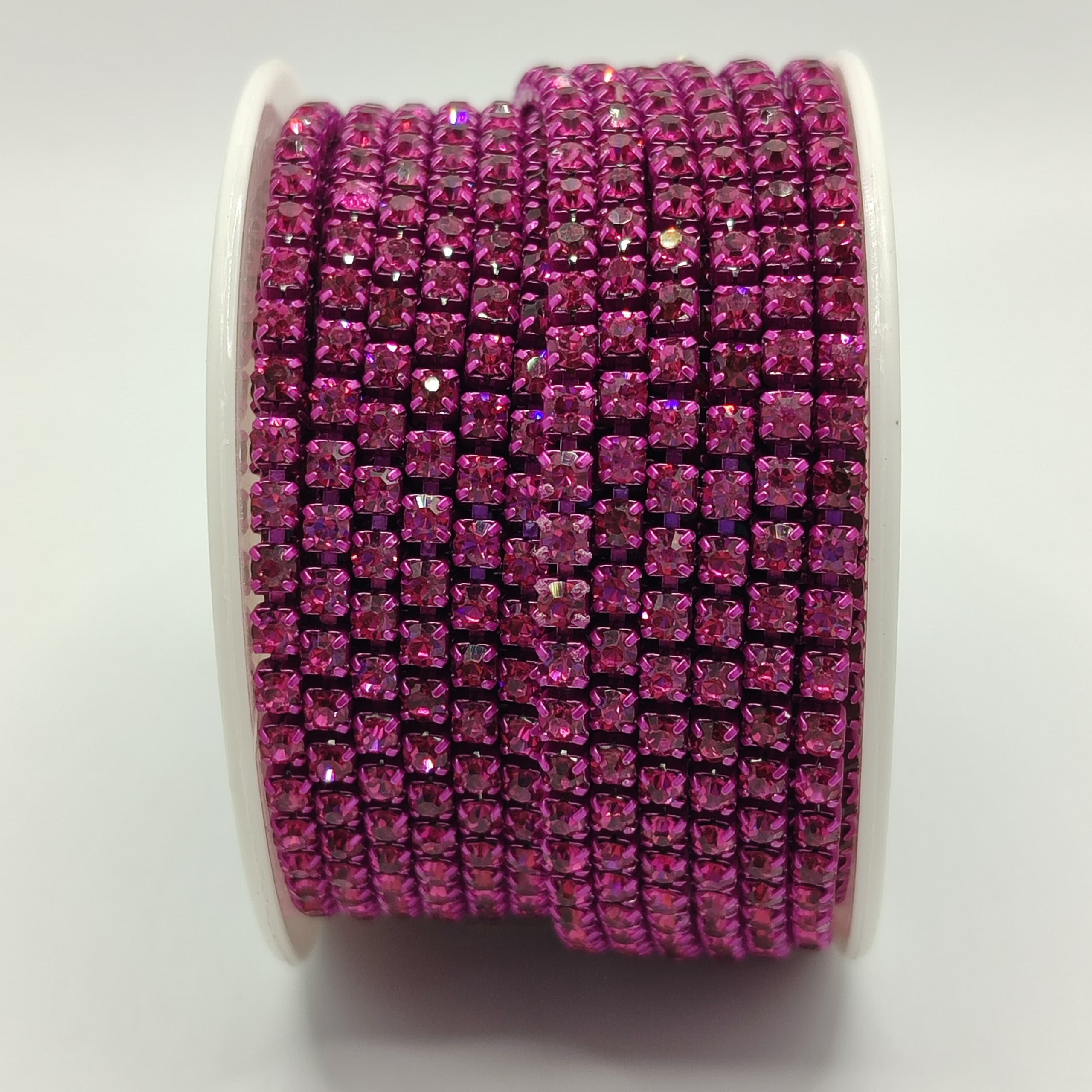 STRASS FUCSIA CON BASE FUCSIA