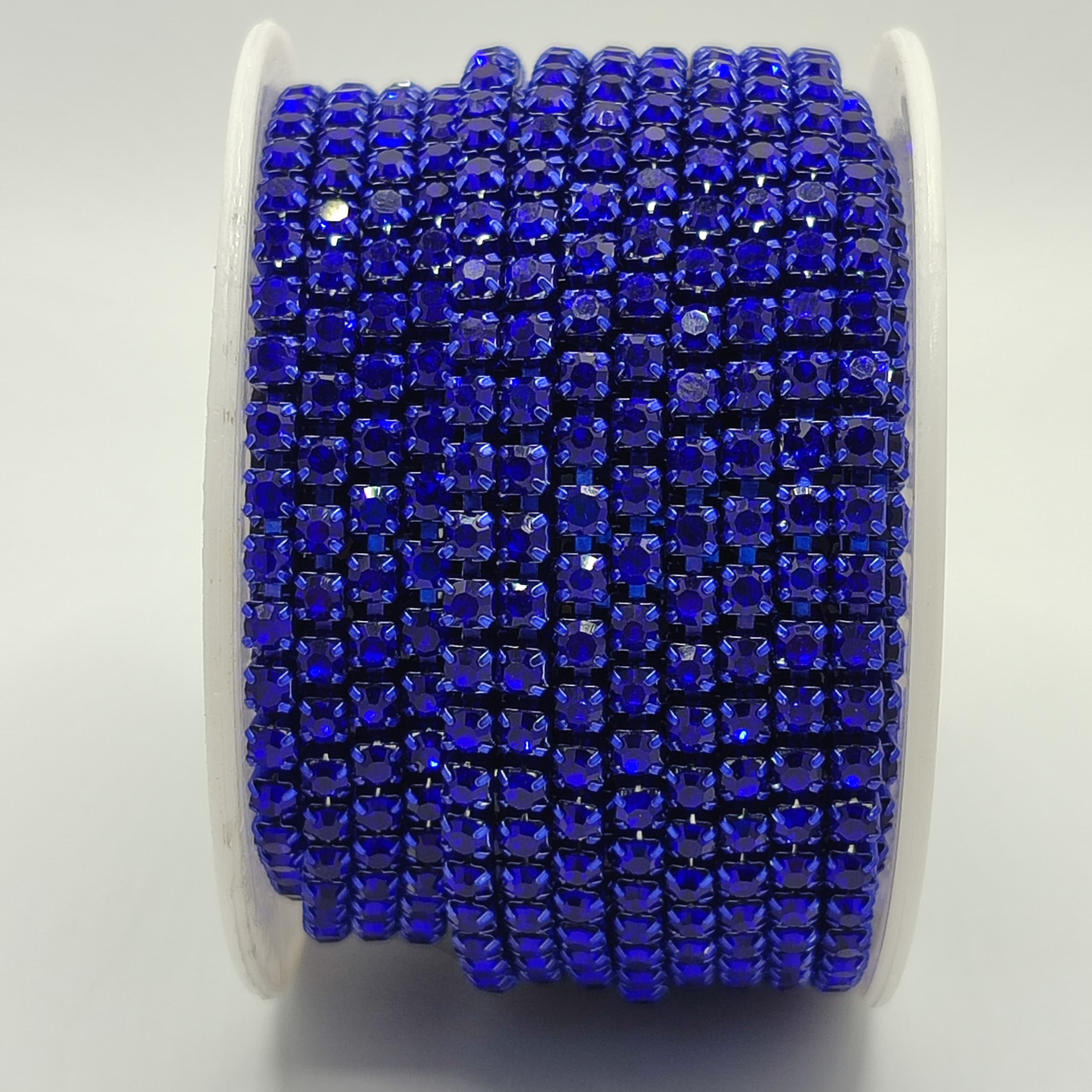 STRASS AZUL SAFIRO  CON  BASE AZUL