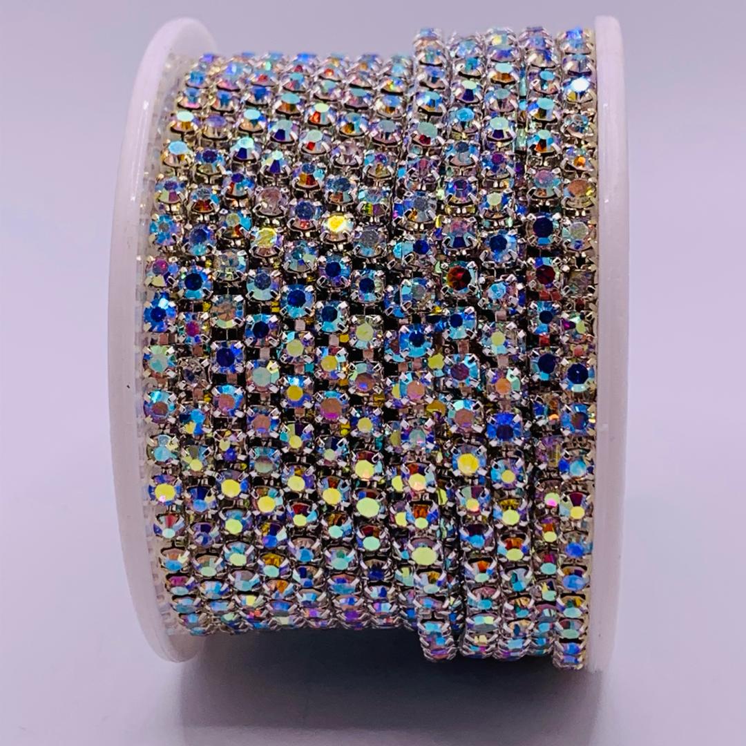 STRASS TORNAZOL CON BASE PLATEADA